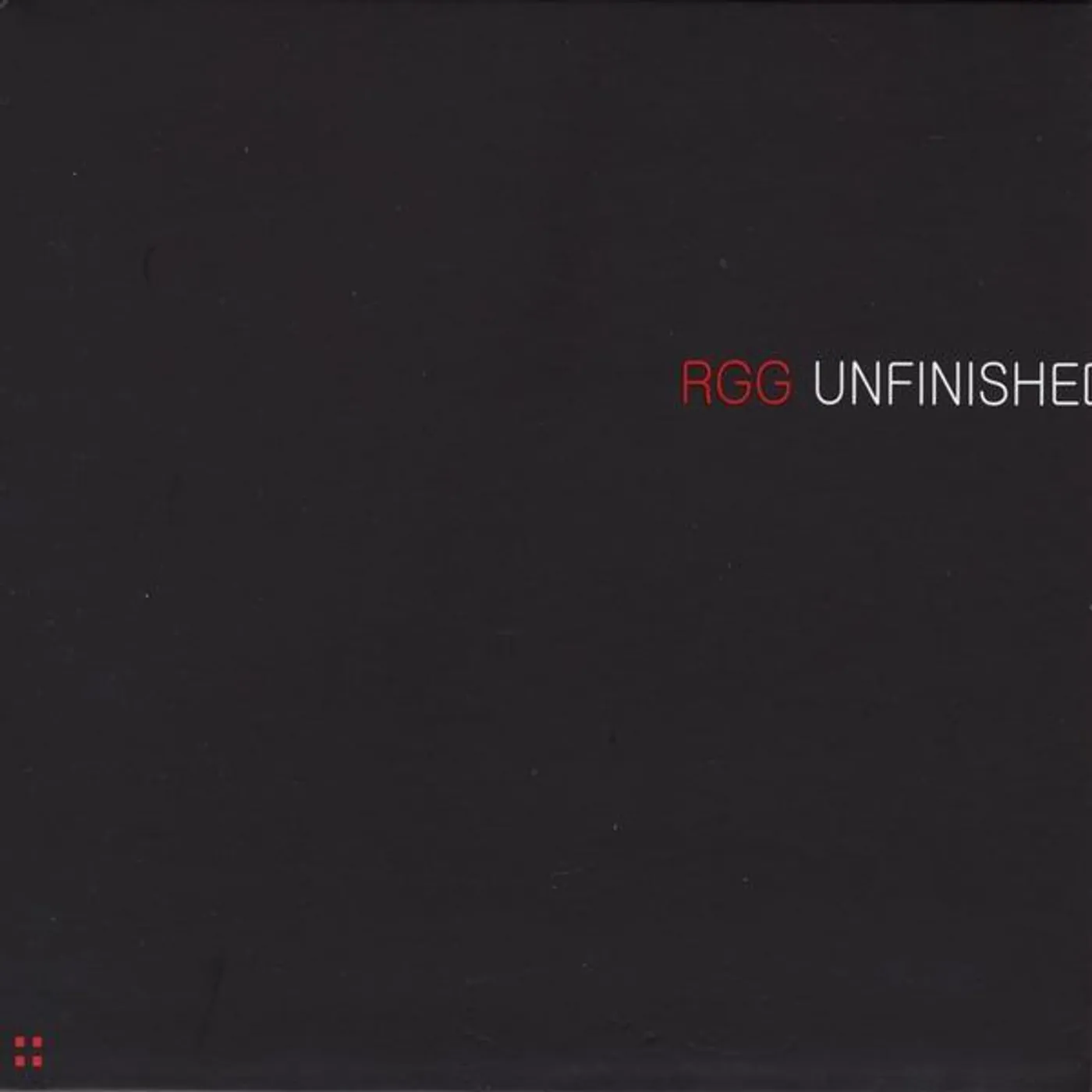 RGG UNFINISHED STORY CD