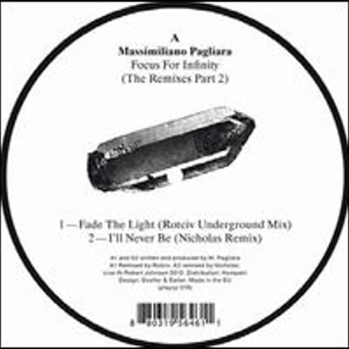 Massimiliano Pagliara FOCUS FOR INFINITY: REMIXES PART 2 Vinyl Record