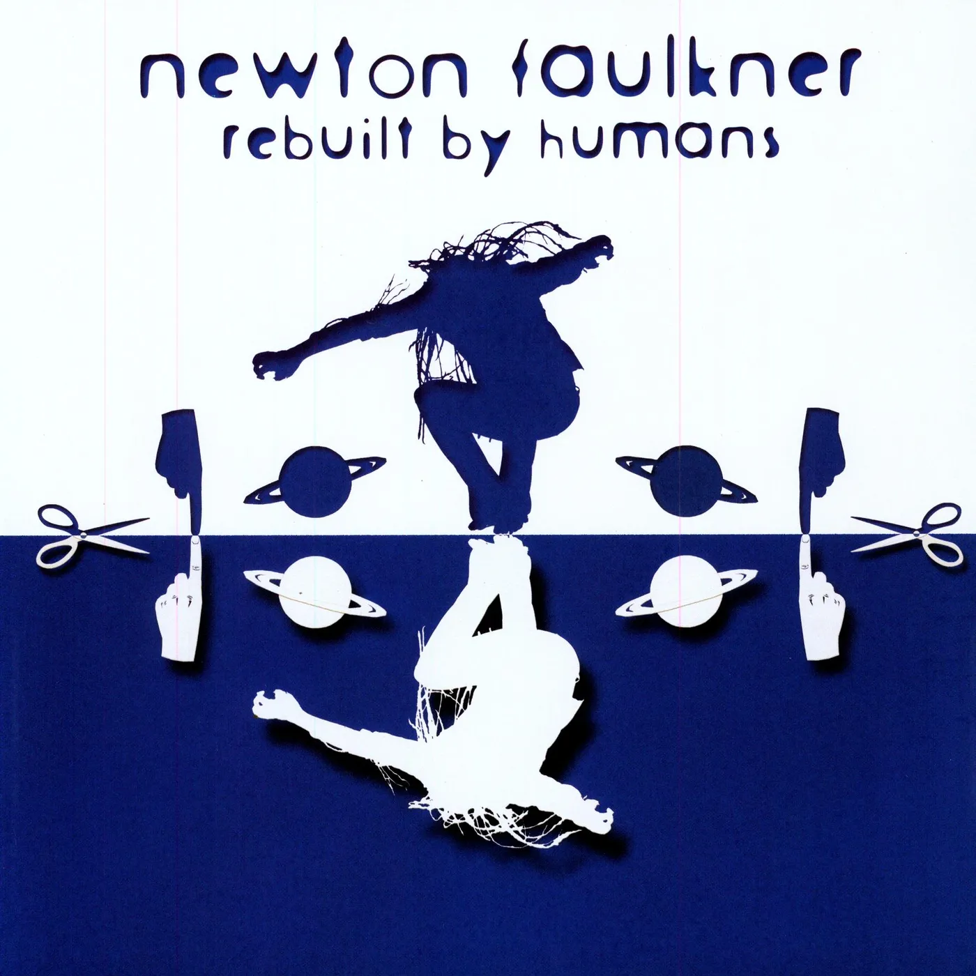 Newton Faulkner REBUILT BY HUMANS Vinyl Record - UK Release