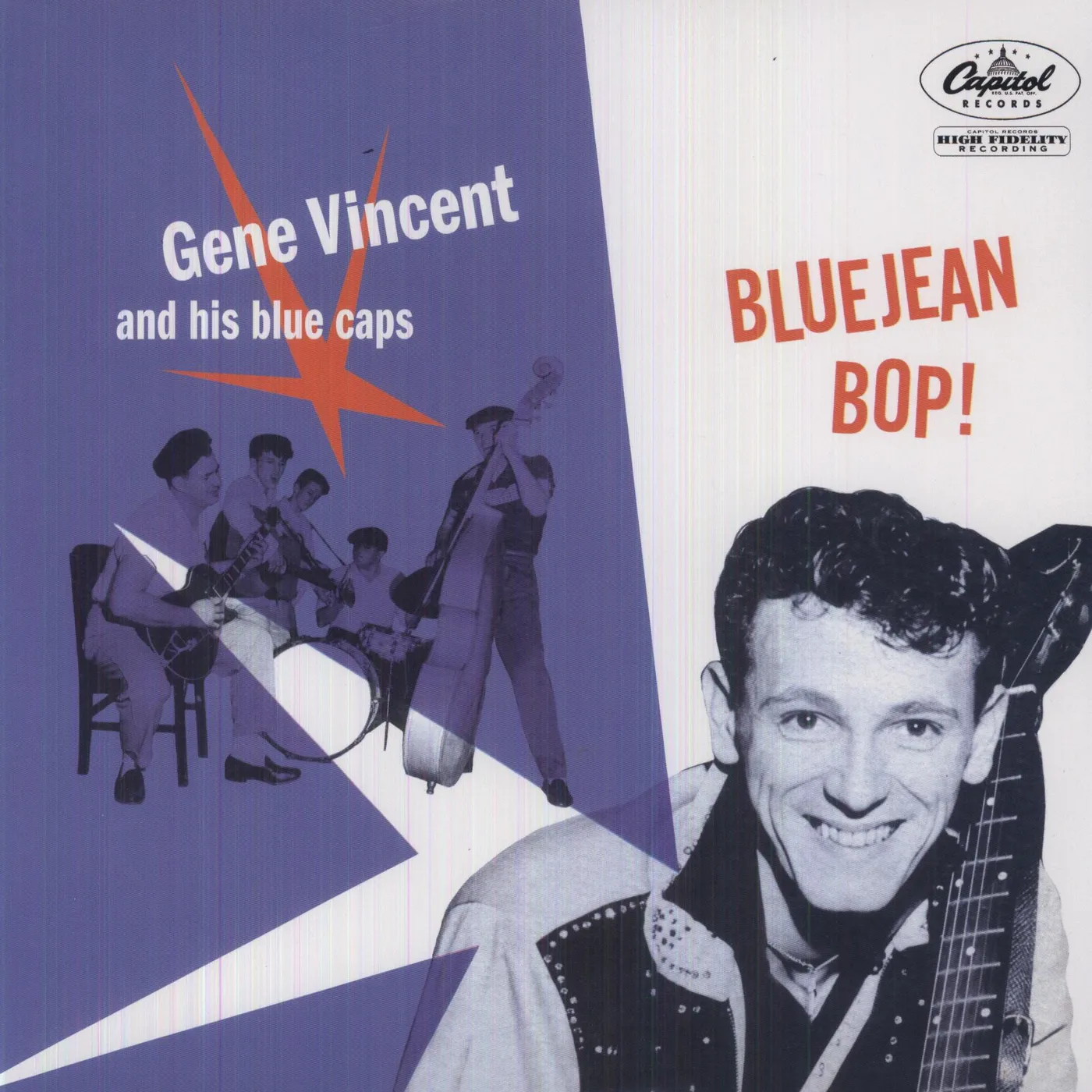 Gene Vincent & His Blue Caps BLUEJEAN BOP Vinyl Record