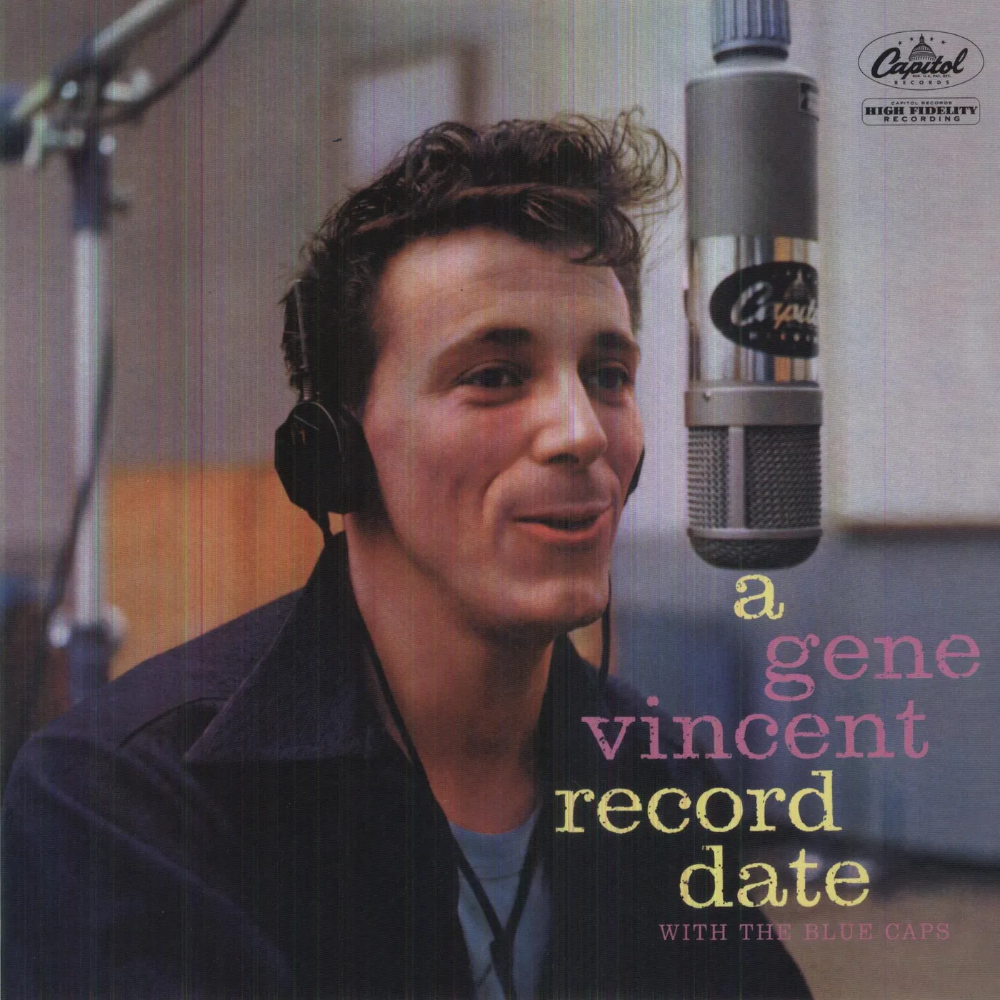 GENE VINCENT RECORD DATE WITH THE BLUECAPS Vinyl Record