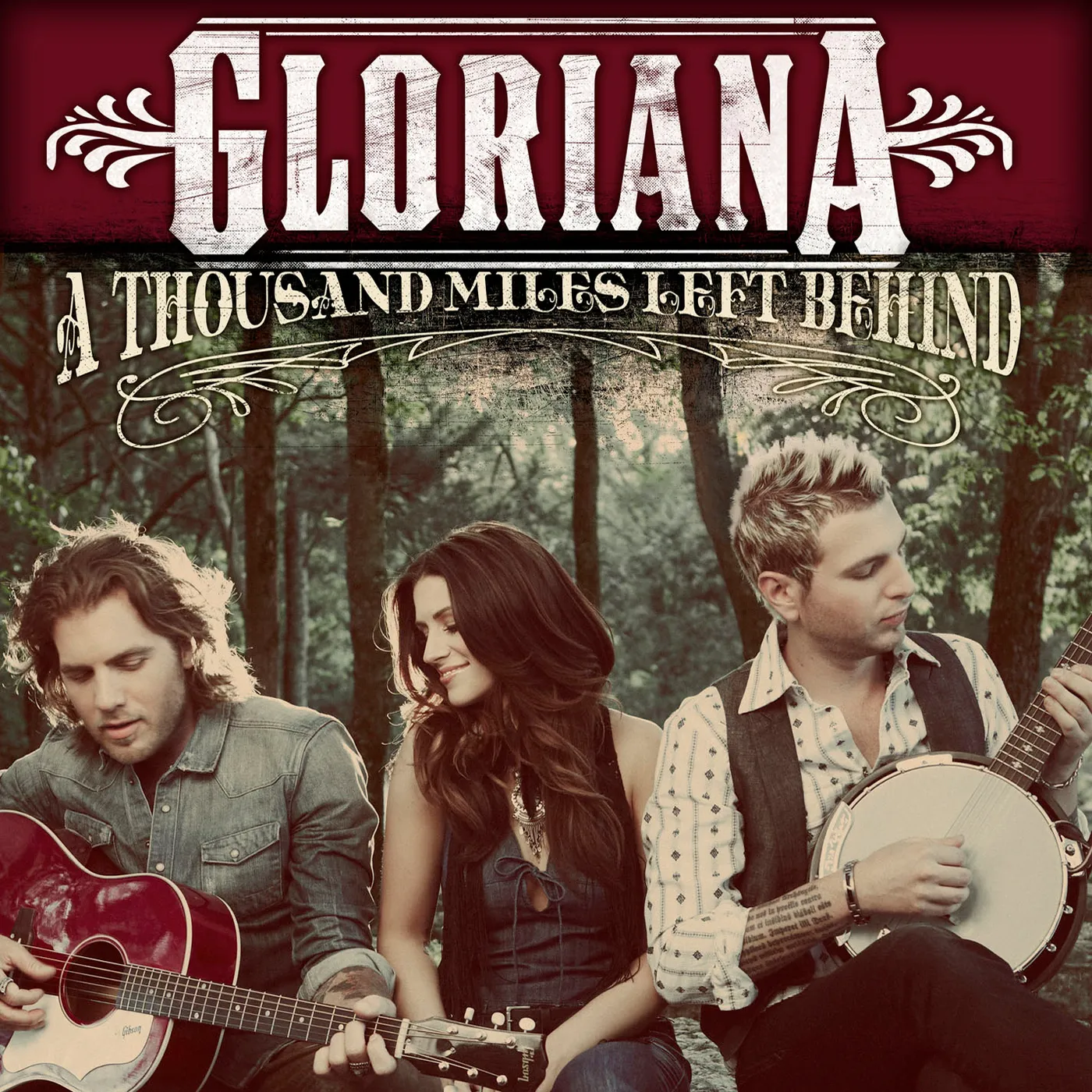 Gloriana THOUSAND MILES LEFT BEHIND CD