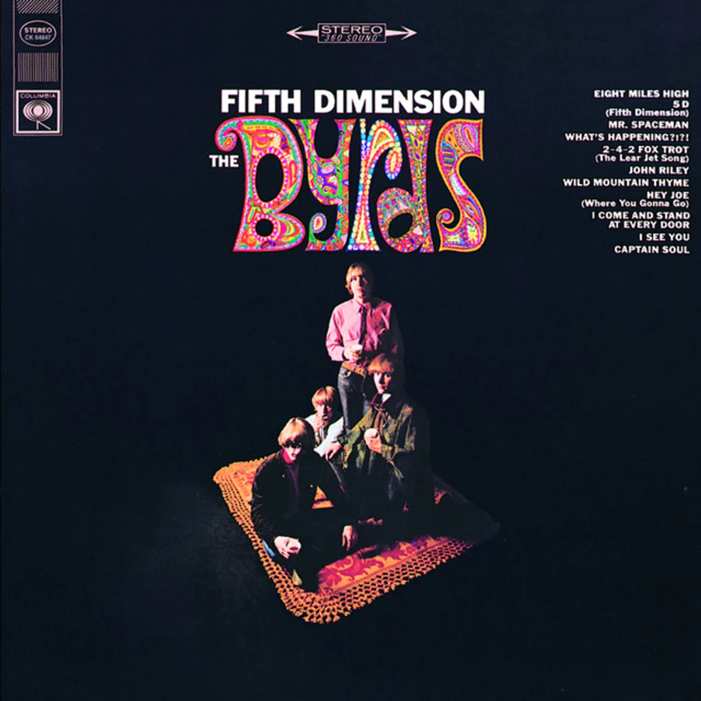The Byrds FIFTH DIMENSION (180G) Vinyl Record