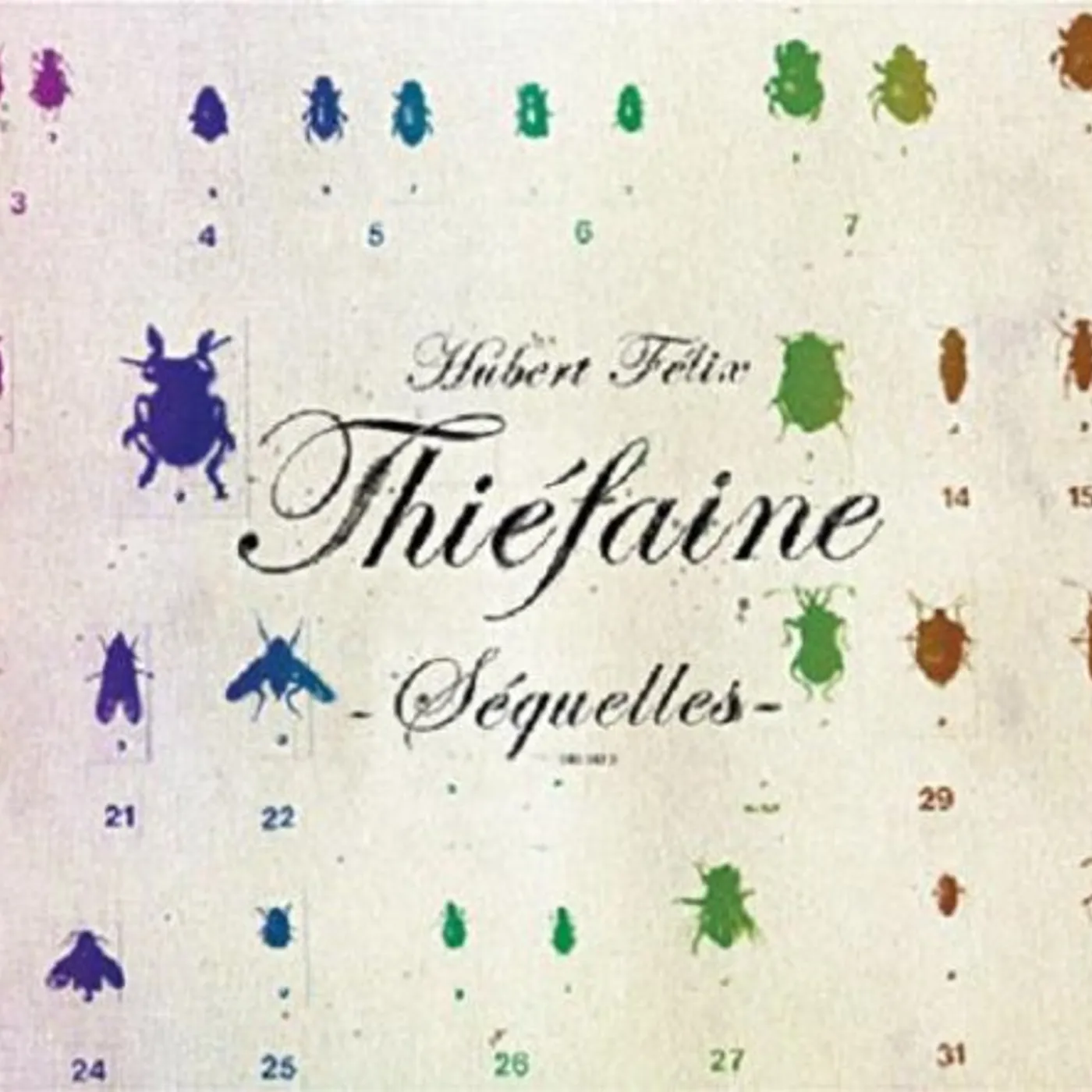 Hubert-Félix Thiéfaine SEQUELLES CD