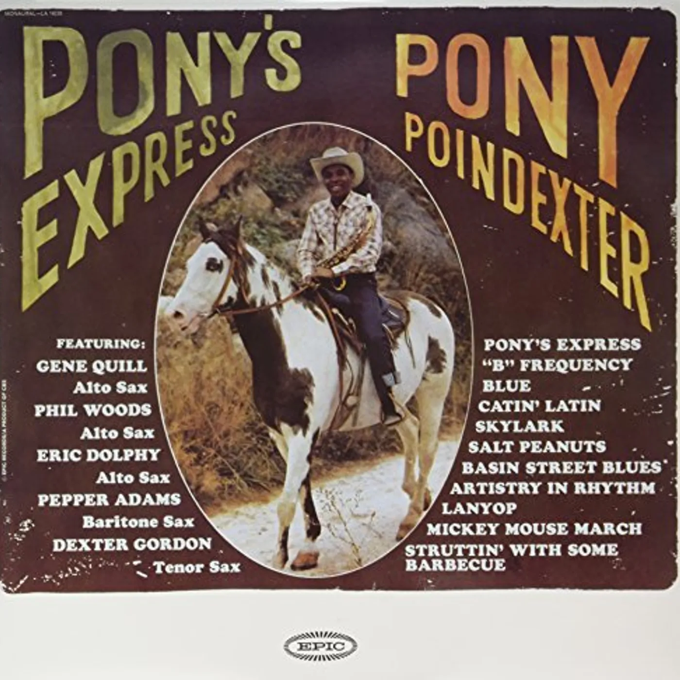 Pony Poindexter Pony's Express Vinyl Record