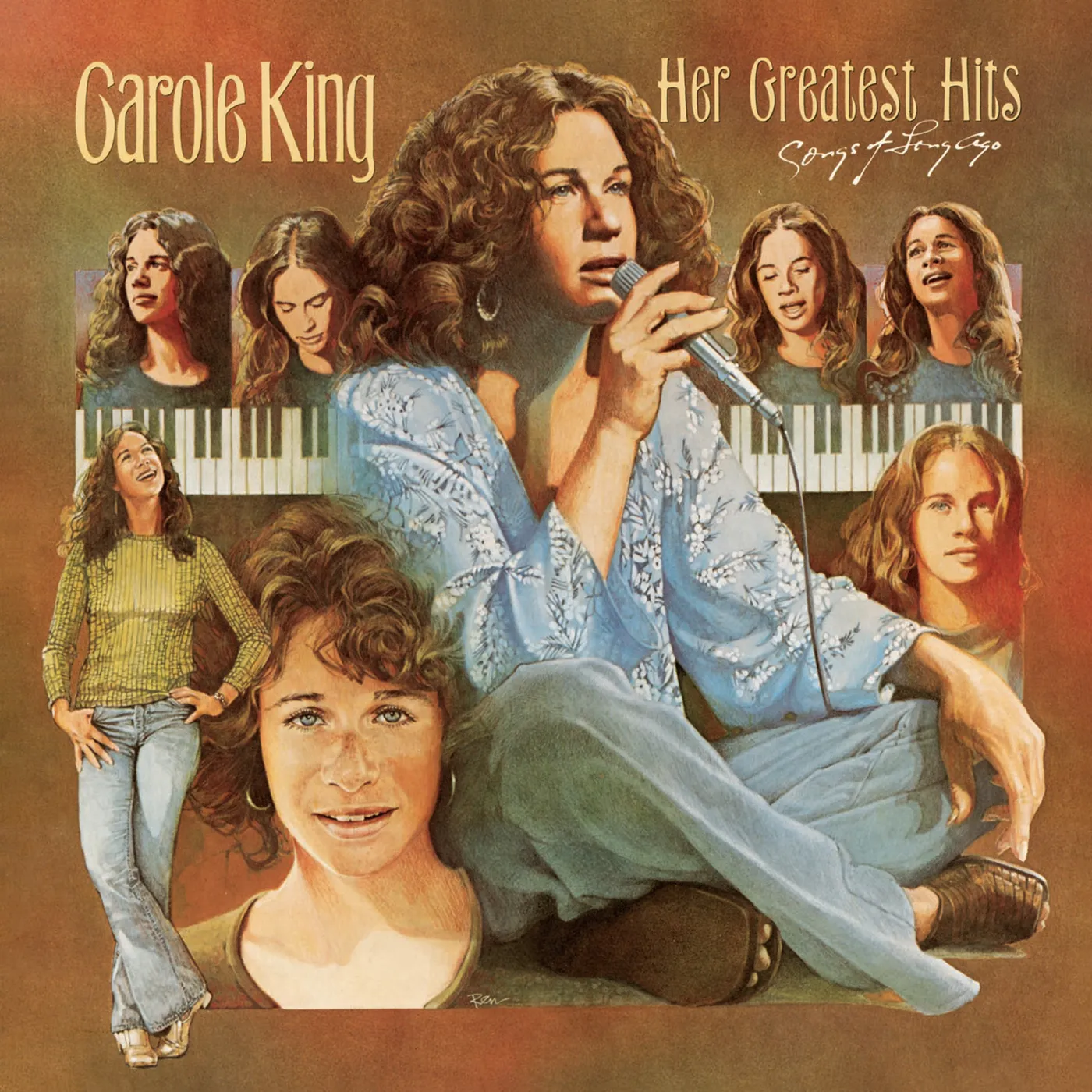 Carole King HER GREATEST HITS (SONGS OF LONG AGO) CD