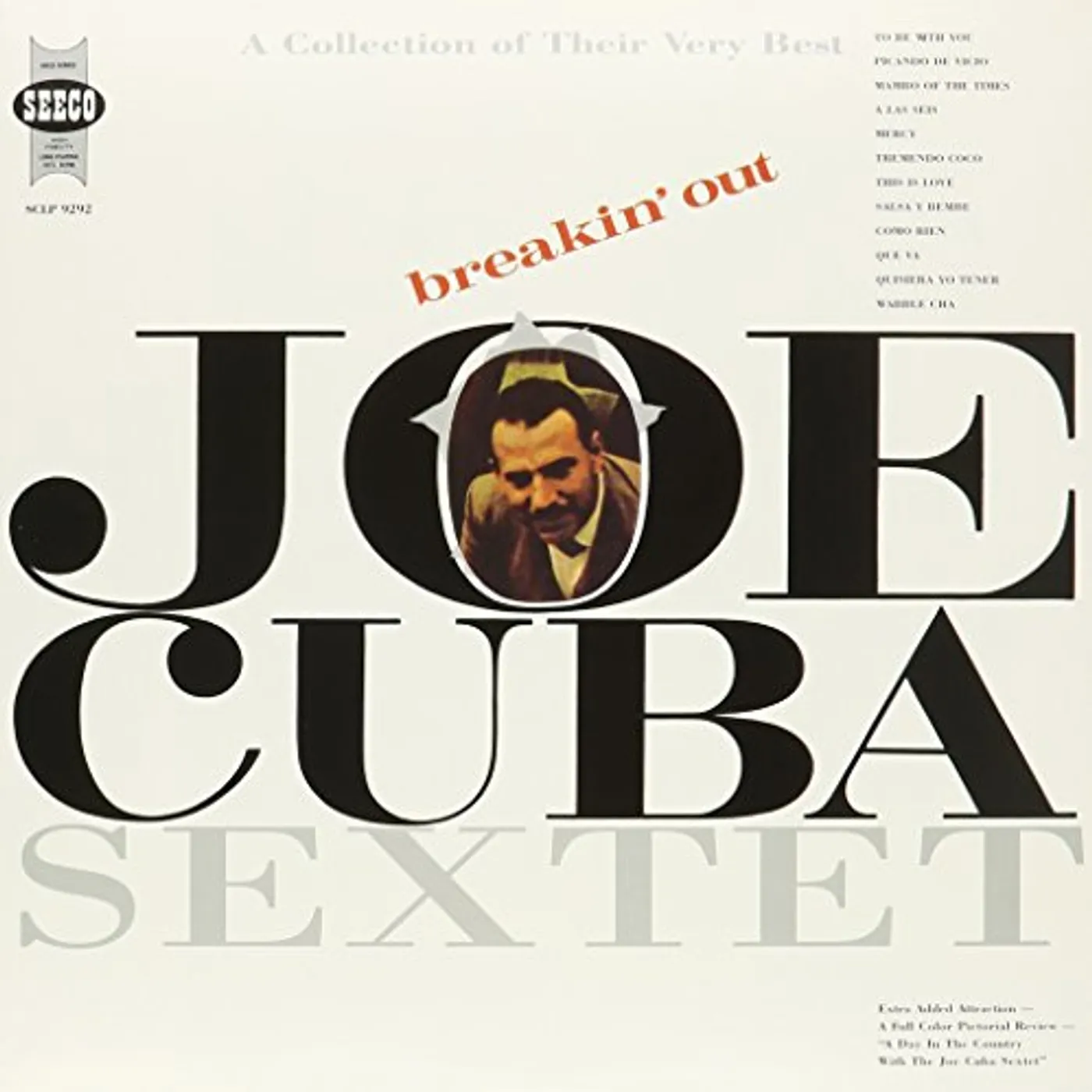 Joe Cuba BREAKIN OUT Vinyl Record