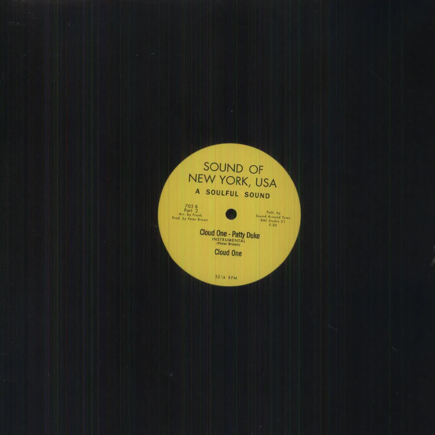 CLOUD ONE: PATTY DUKE Vinyl Record