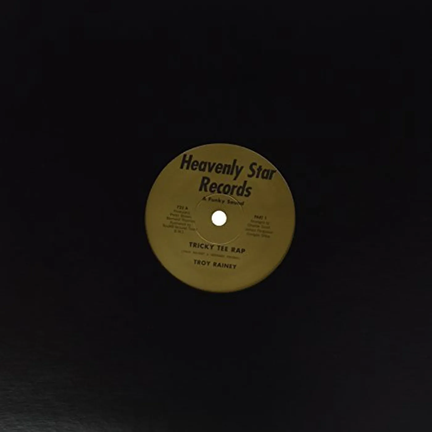 Troy Rainey Tricky Tee Rap Vinyl Record