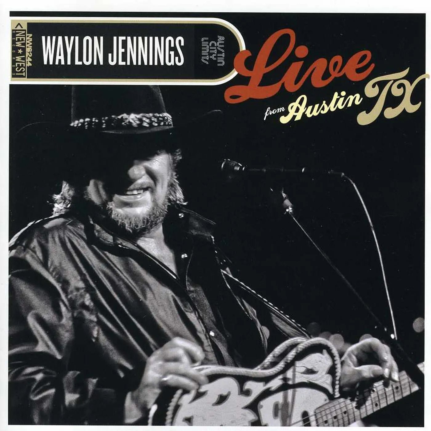 Waylon Jennings LIVE FROM AUSTIN TX CD