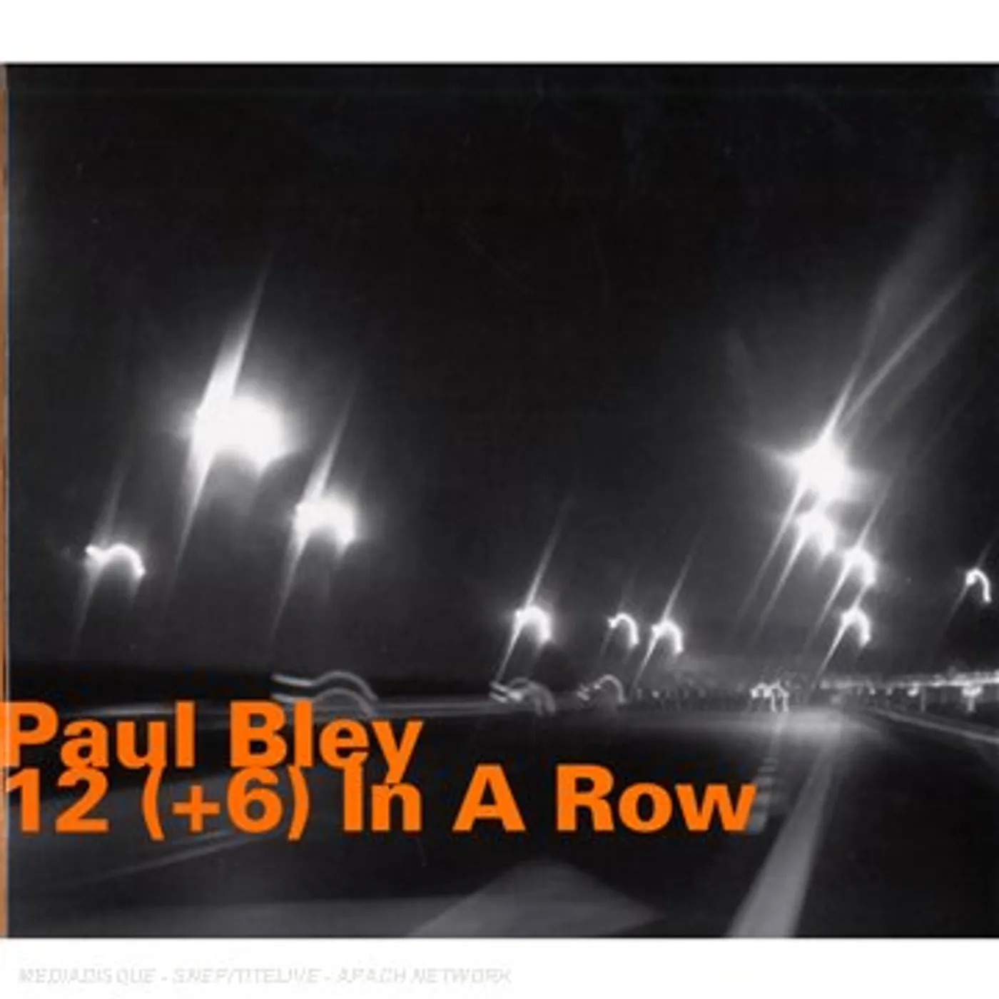 Paul Bley IN A ROW CD