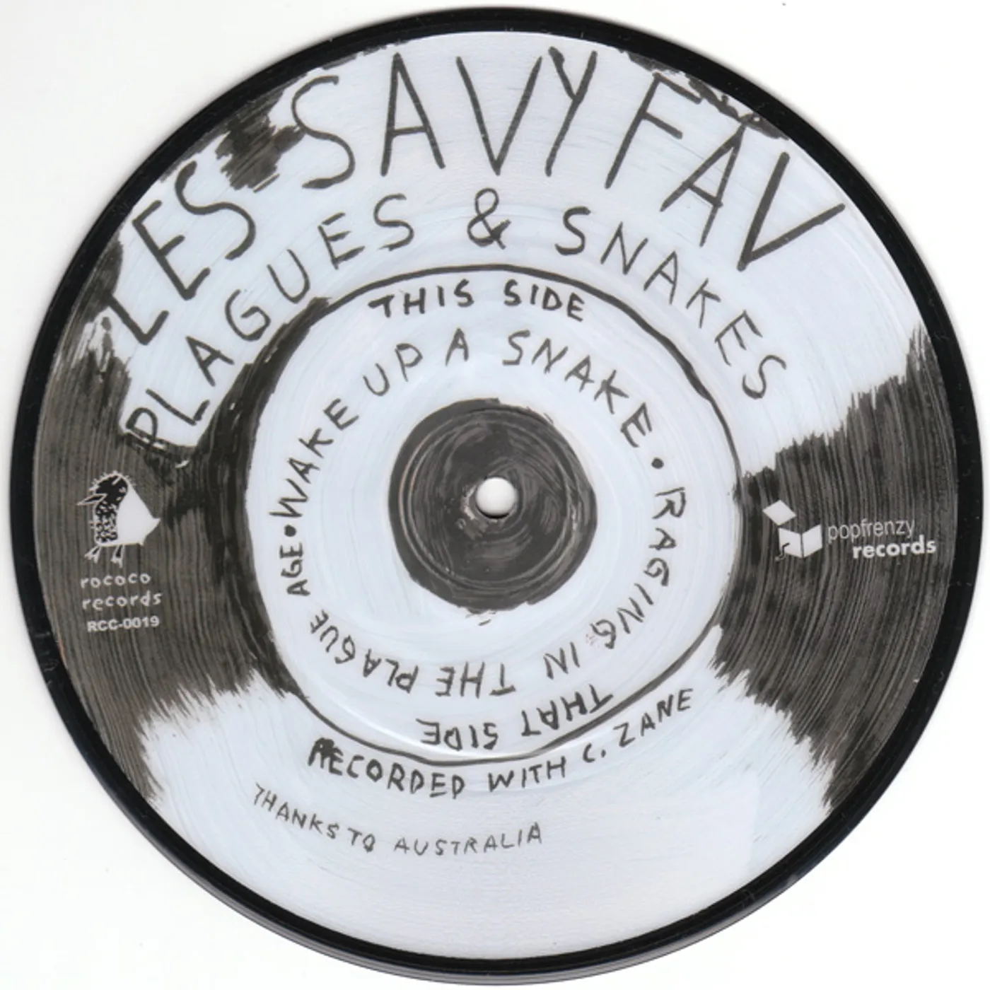 Les Savy Fav PLAGUES & SNAKES Vinyl Record