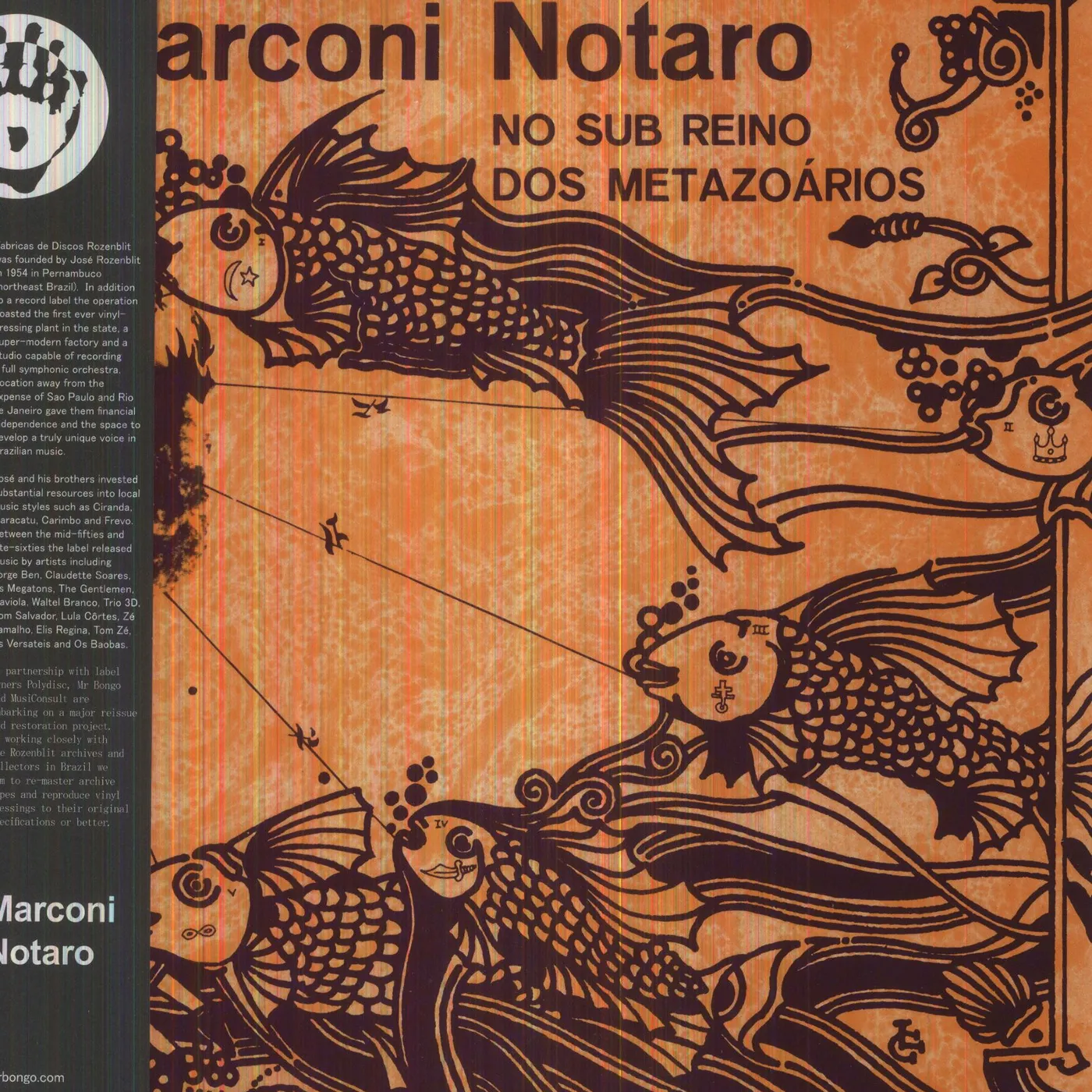 Marconi Notaro No Sub Reino dos Metazoarios Vinyl Record