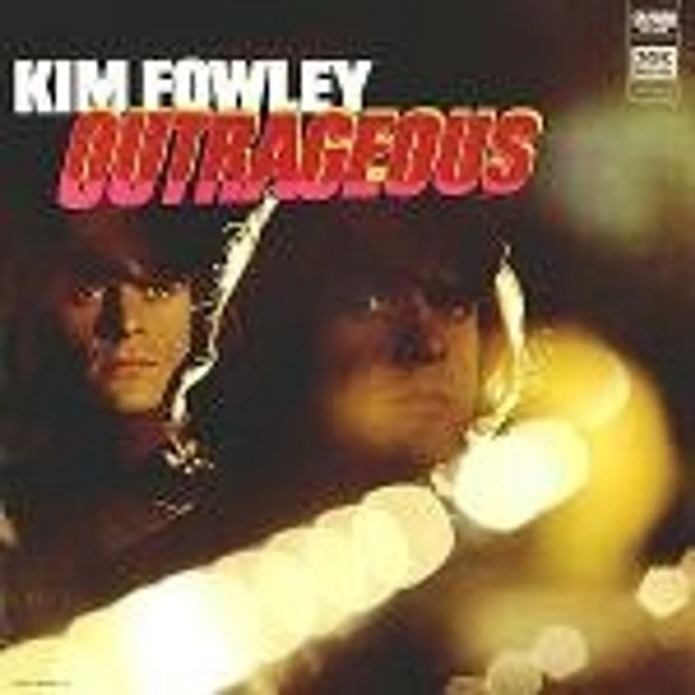 Kim Fowley OUTRAGEOUS Vinyl Record - Reissue