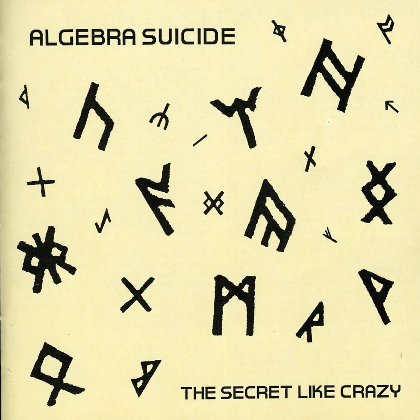 Algebra Suicide SECRET LIKE CRAZY CD