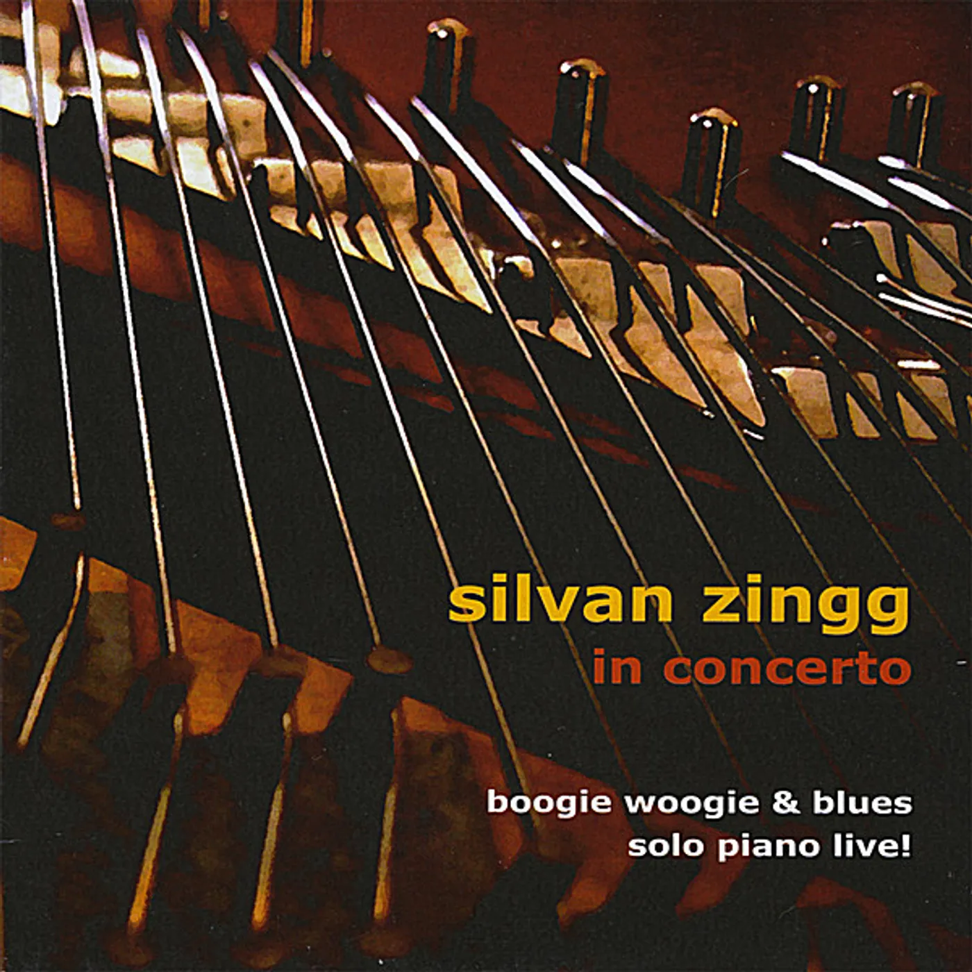 Silvan Zingg IN CONCERTO: BOOGIE WOOGIE PIANO CD