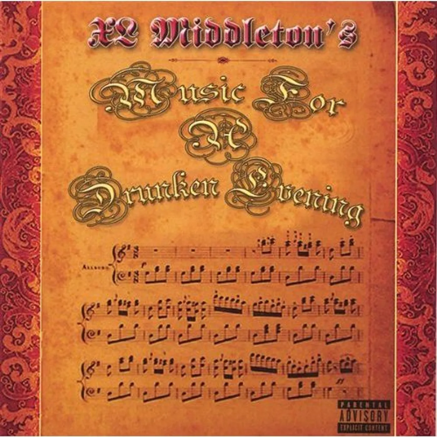 XL Middleton MUSIC 4 A DRUNKEN EVENING CD