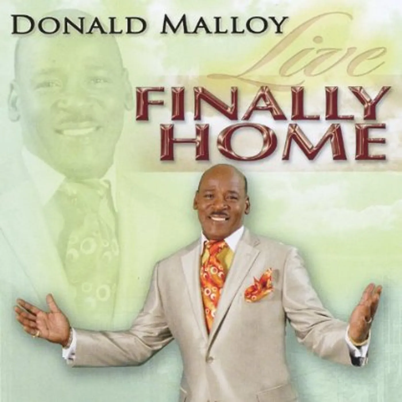 Donald Malloy FINALLY HOME LIVE CD