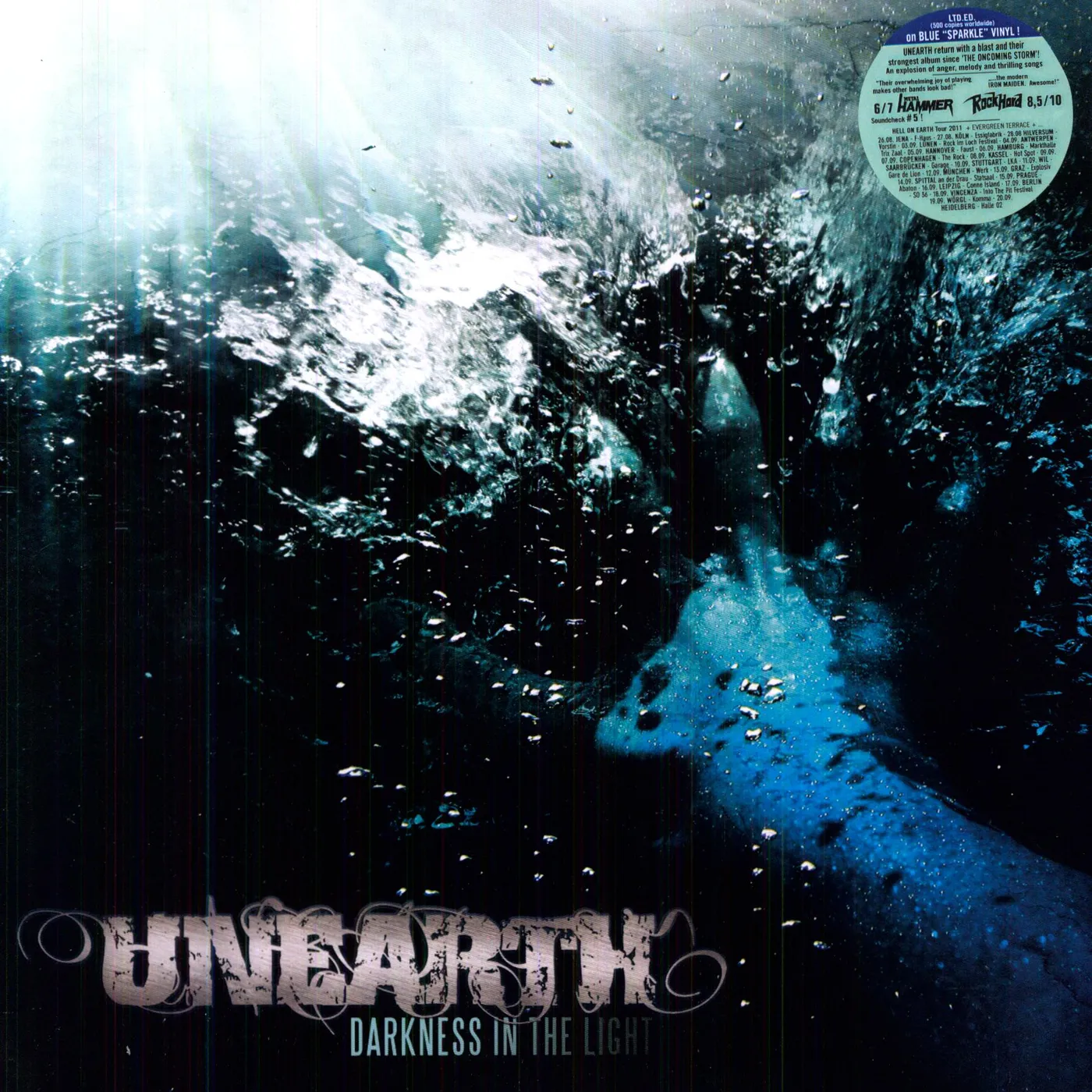 Unearth DARKNESS IN THE LIGHT Vinyl Record