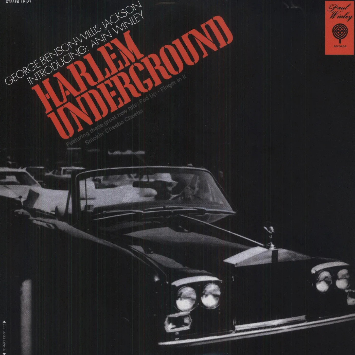 Harlem Underground GEORGE BENSON / WILLIS JACKSON / ANN WINLEY Vinyl Record