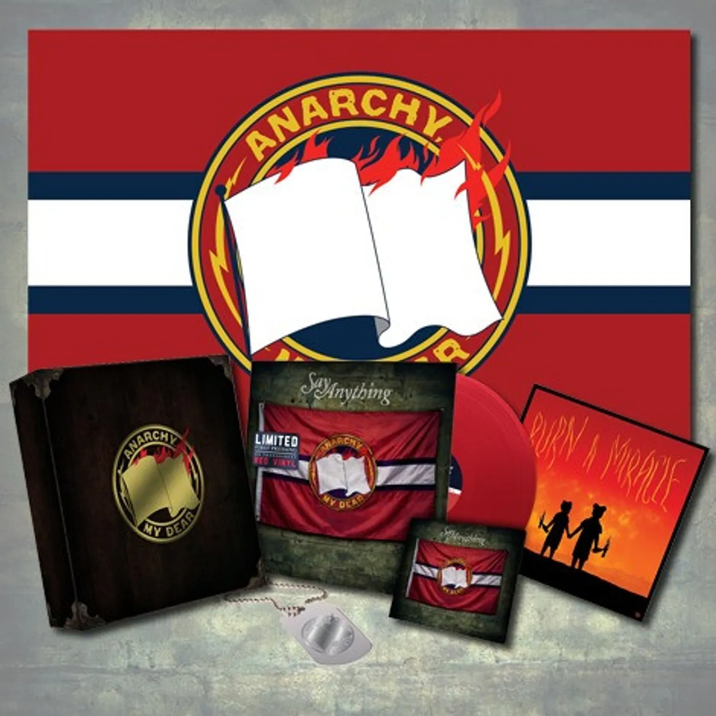 Say Anything ANARCHY MY DEAR CD