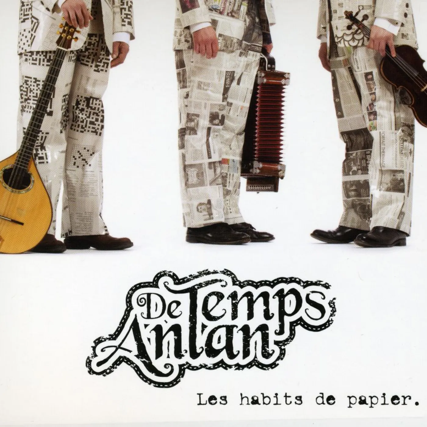 De Temps Antan HABITS DE PAPIER CD