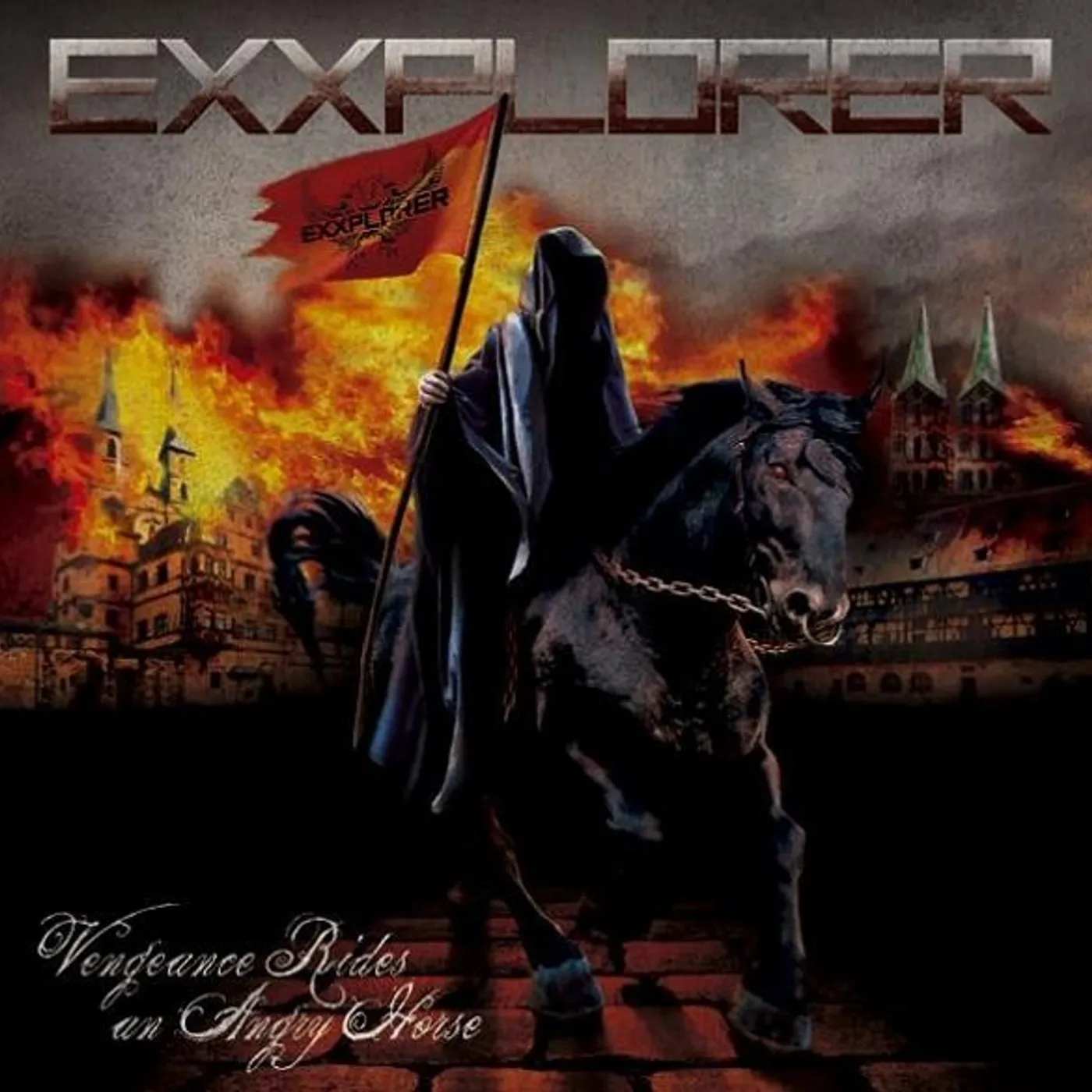 Exxplorer Vengeance Rides an Angry Horse Vinyl Record