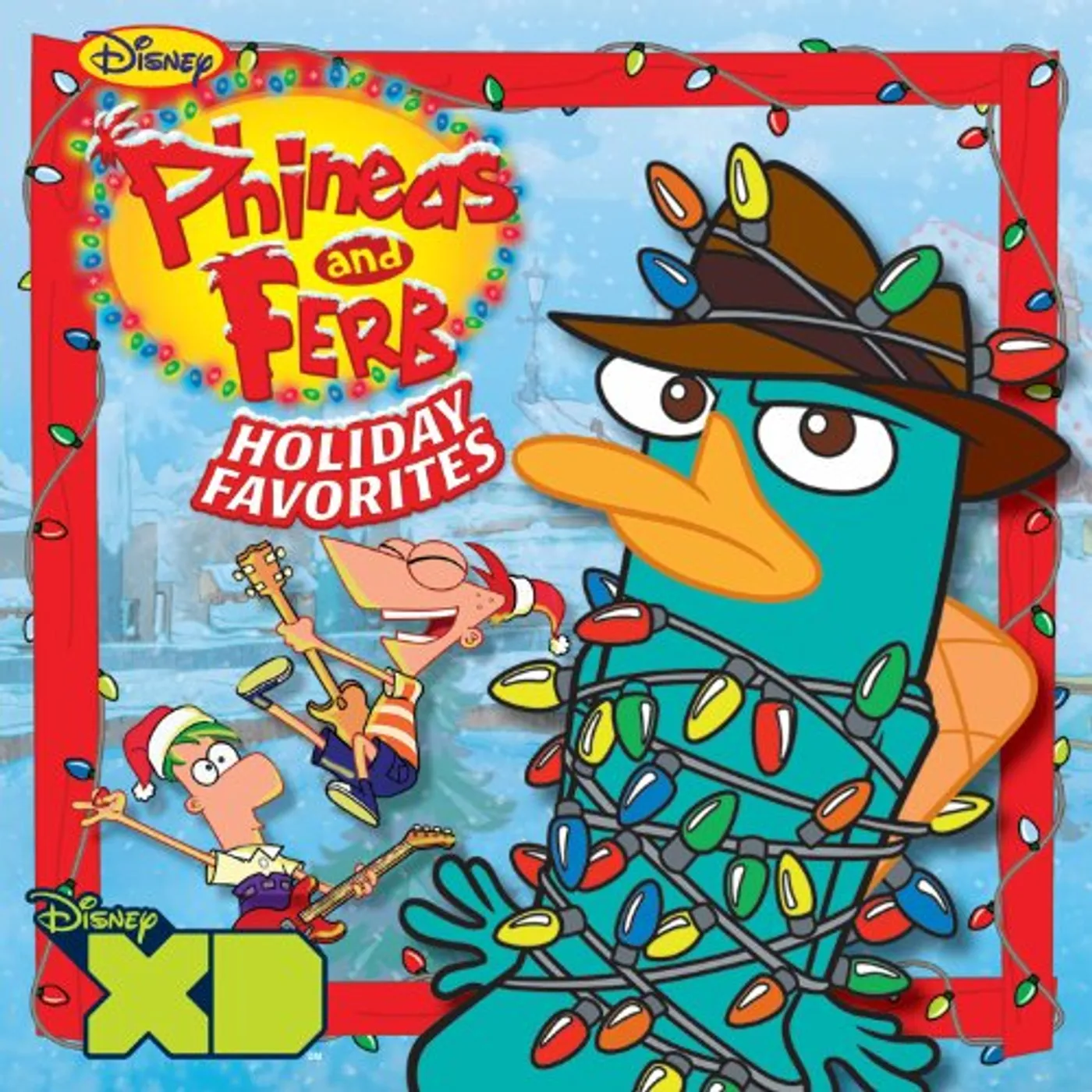 Phineas Ferb HOLIDAY FAVORITES CD
