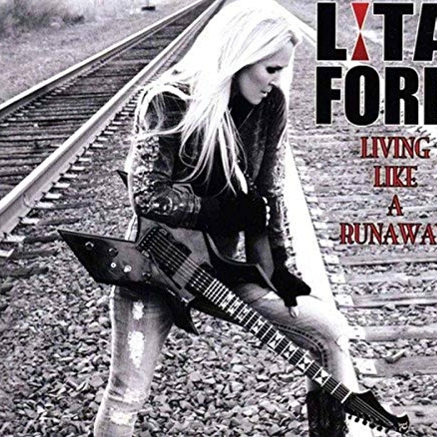 Lita Ford Living Like a Runaway Vinyl Record