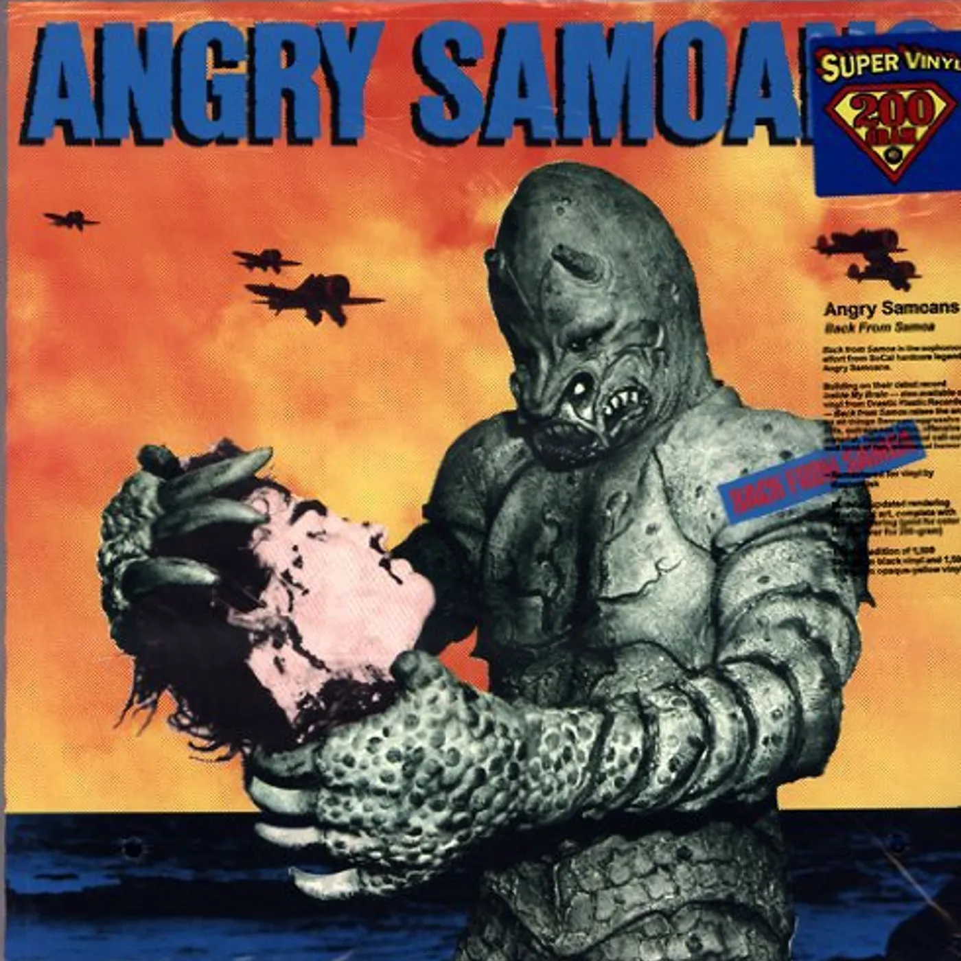 Angry Samoans Back From Samoa Vinyl Record