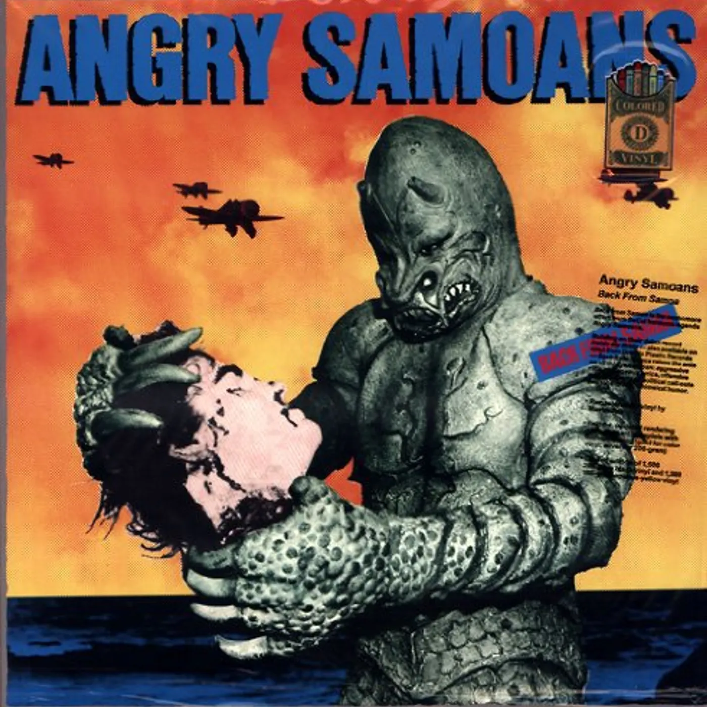 Angry Samoans Back From Samoa Vinyl Record