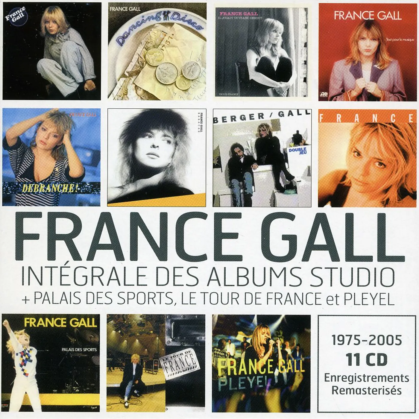 France Gall INTEGRALE DES ALBUMS STUDIOS CD