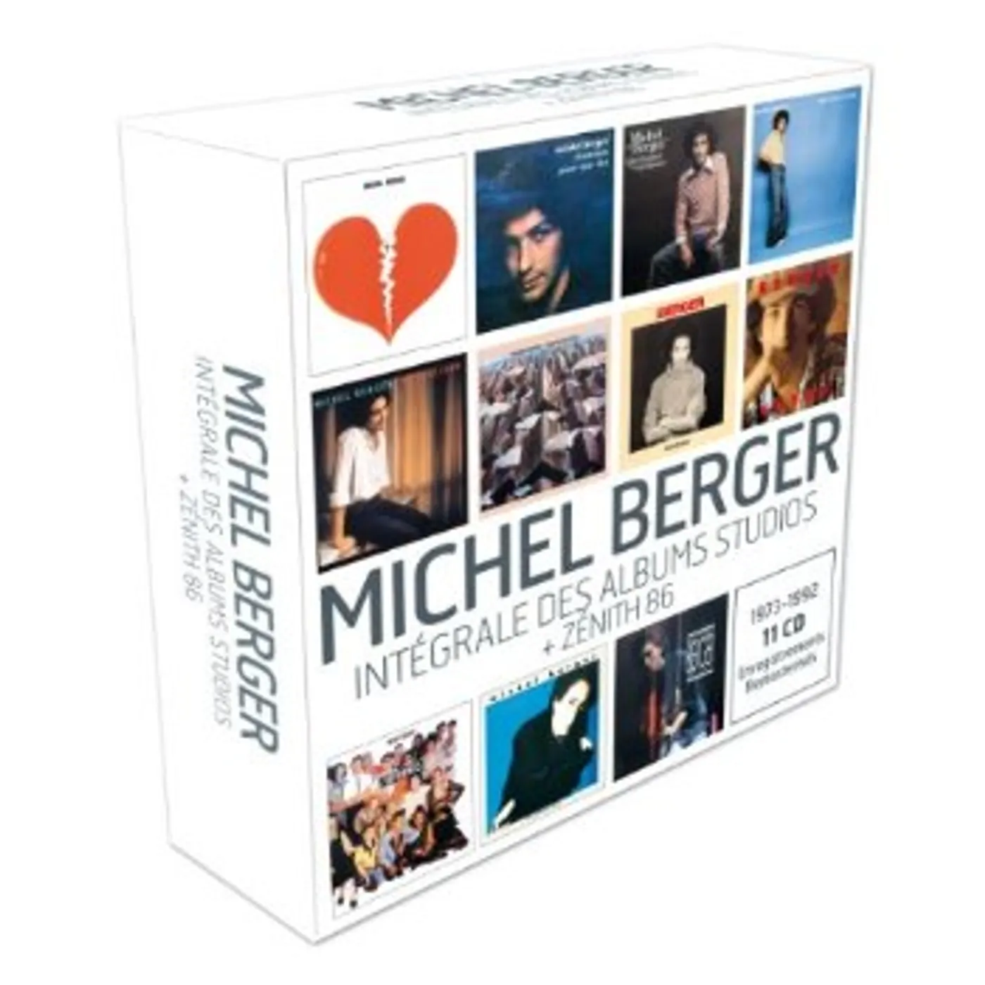 Michel Berger INTEGRALE DES ALBUMS STUDIOS CD