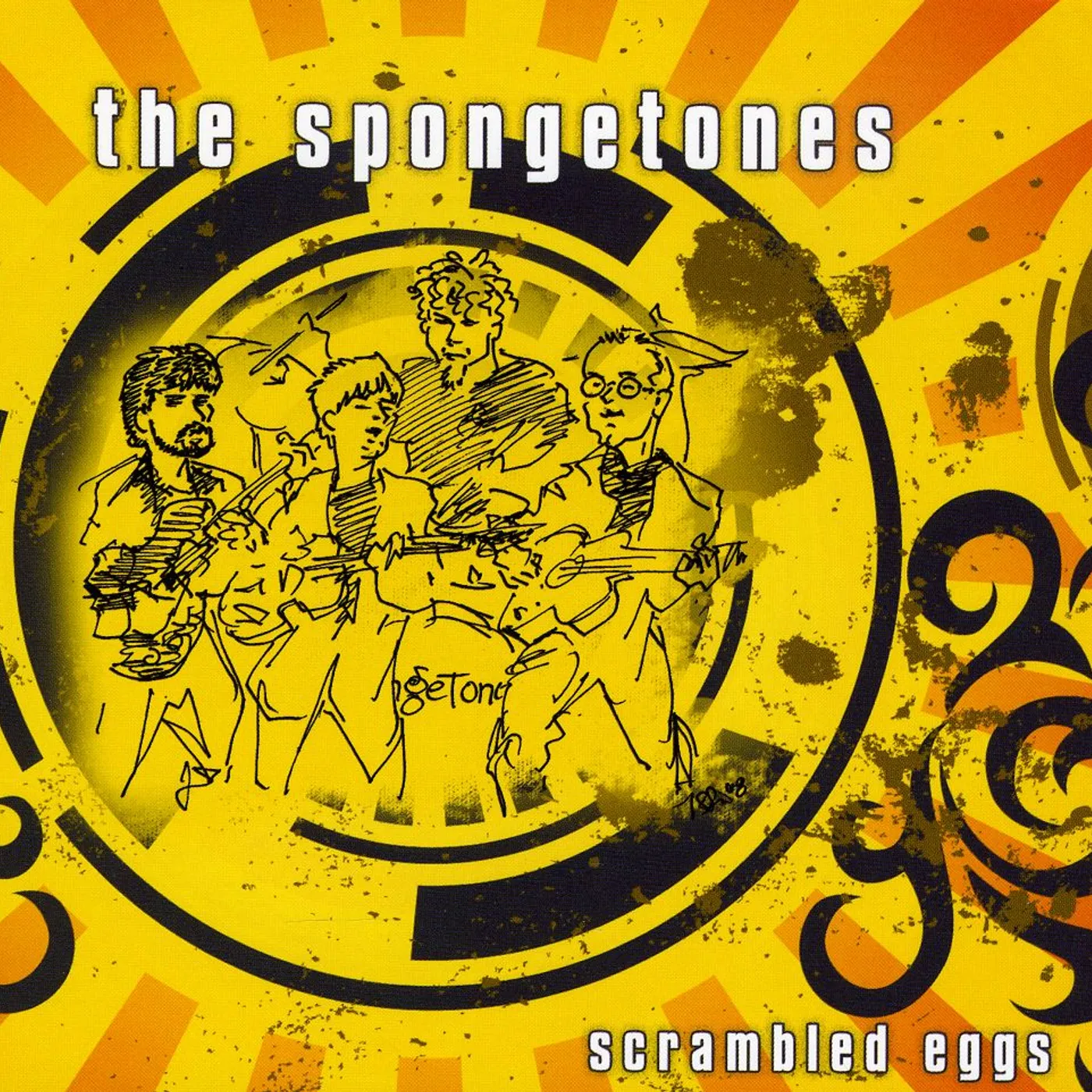 The Spongetones SCRAMBLED EGGS CD