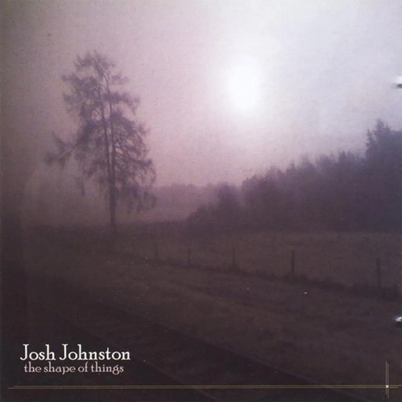 Josh Johnston SHAPE OF THINGS CD