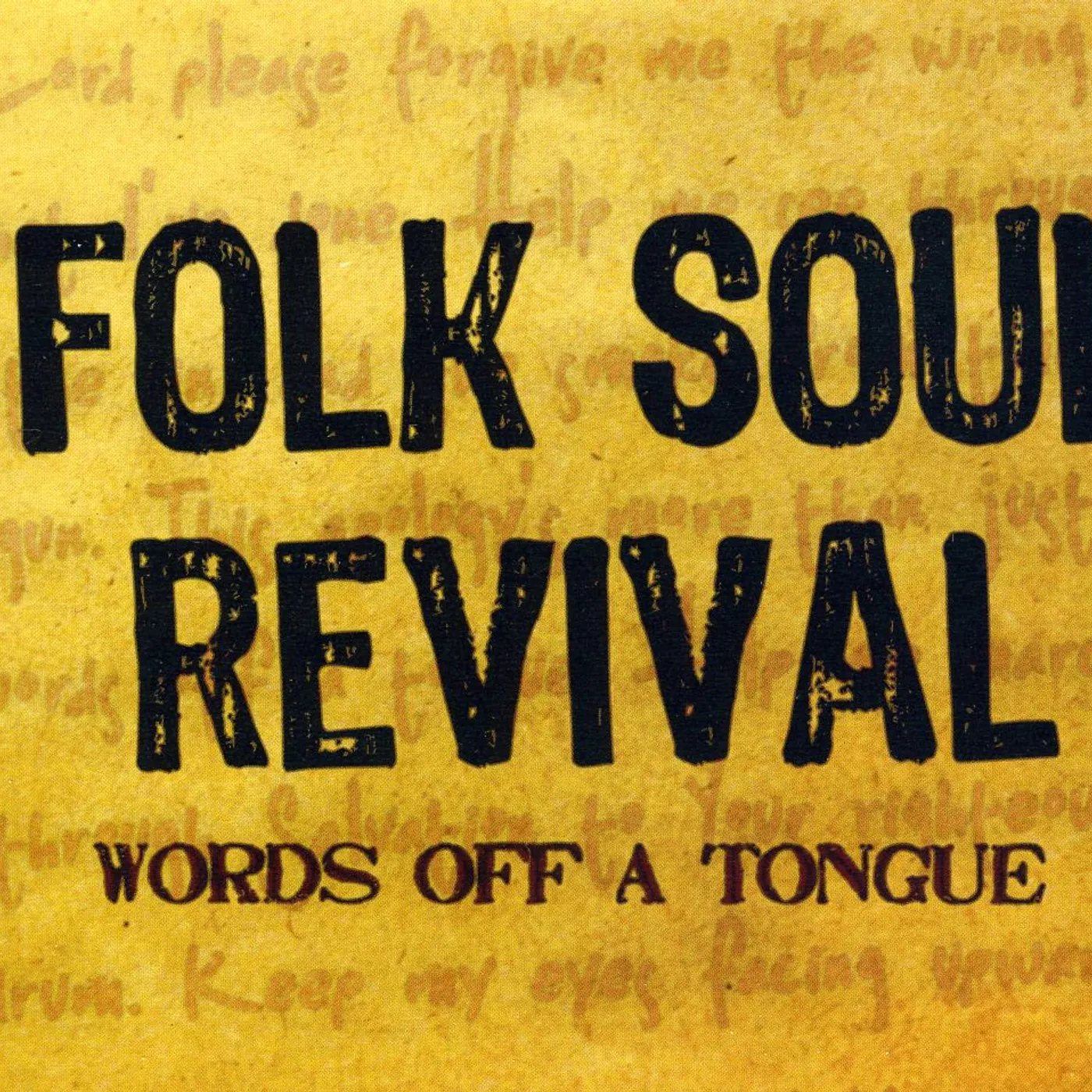Folk Soul Revival WORDS OFF A TONGUE CD