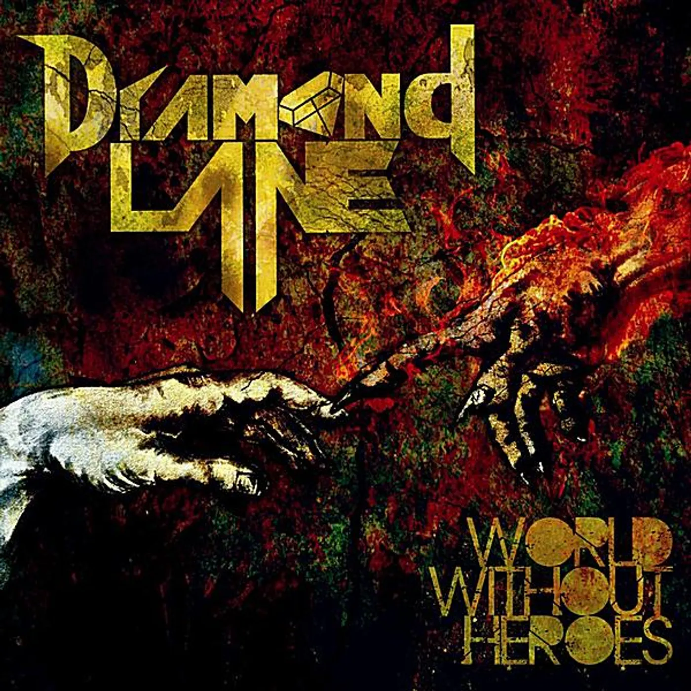 Diamond Lane WORLD WITHOUT HEROES CD
