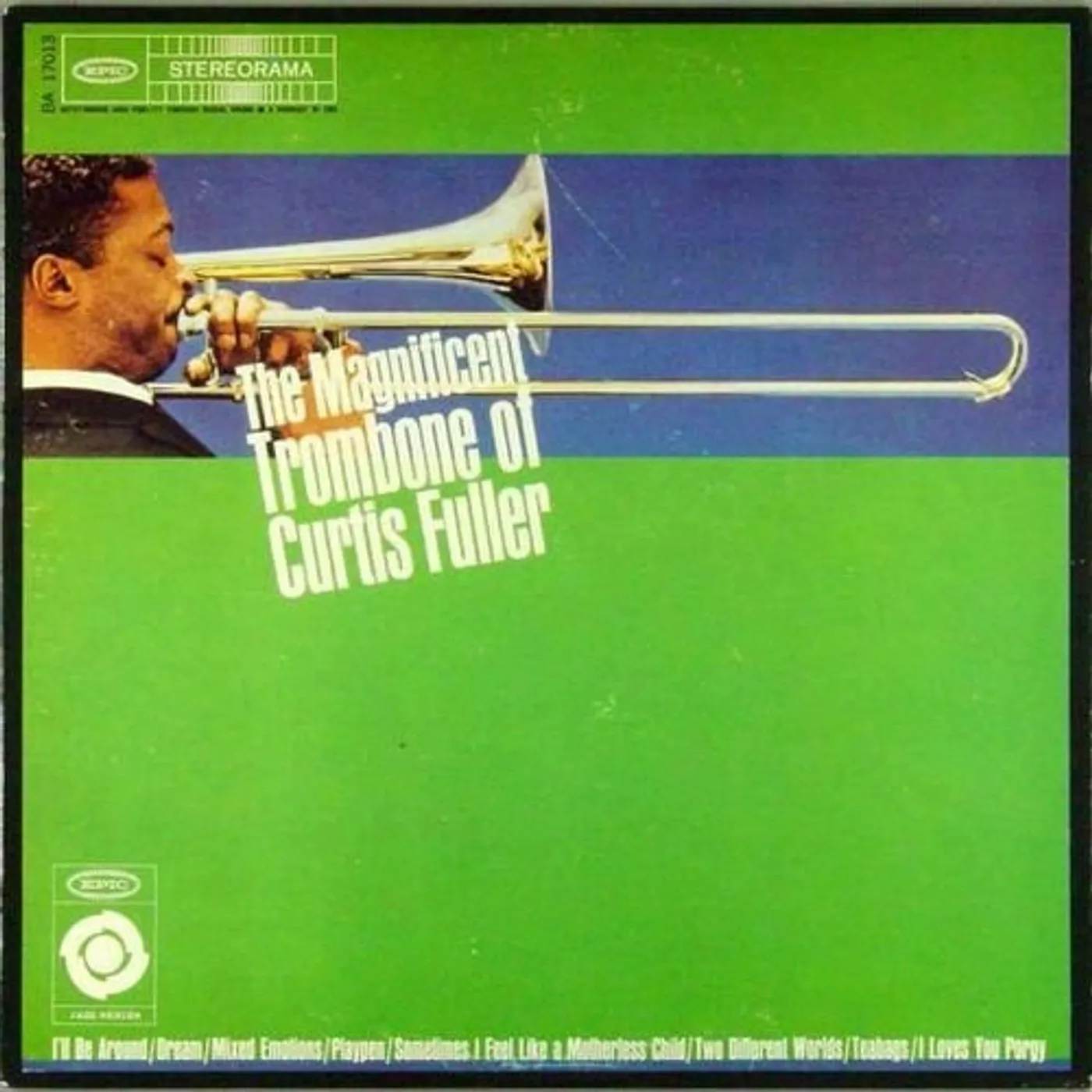 Curtis Fuller MAGNIFICENT TROMBONE Vinyl Record