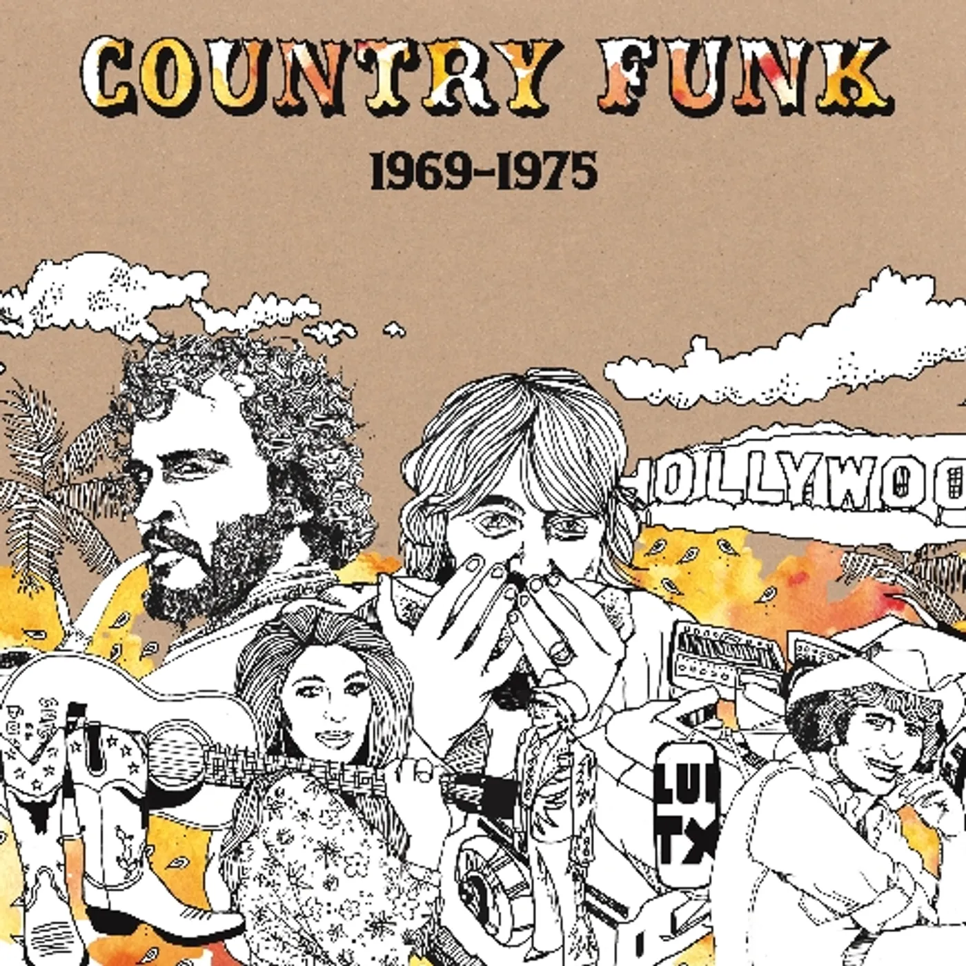 COUNTRY FUNK 1969-1975 / VARIOUS Vinyl Record