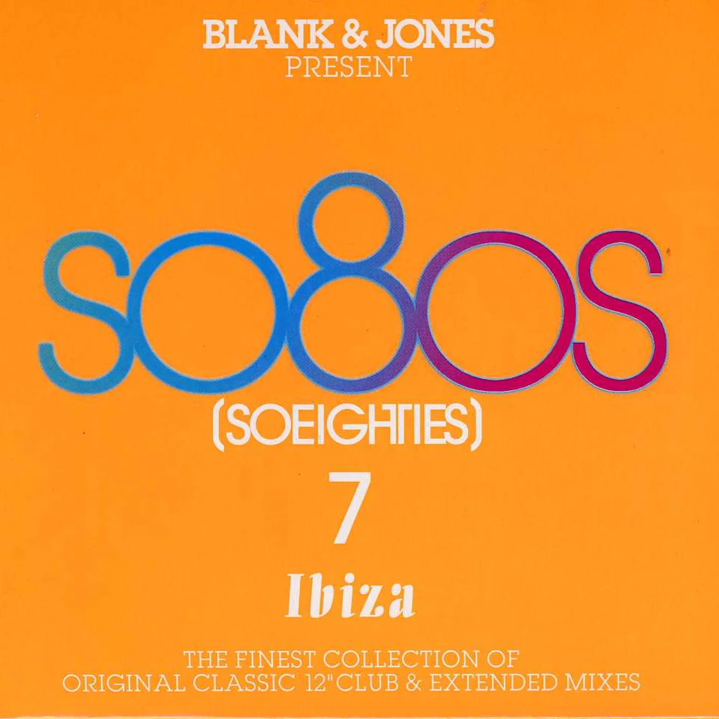 Blank & Jones SO80S (SO EIGHTIES) 7 CD