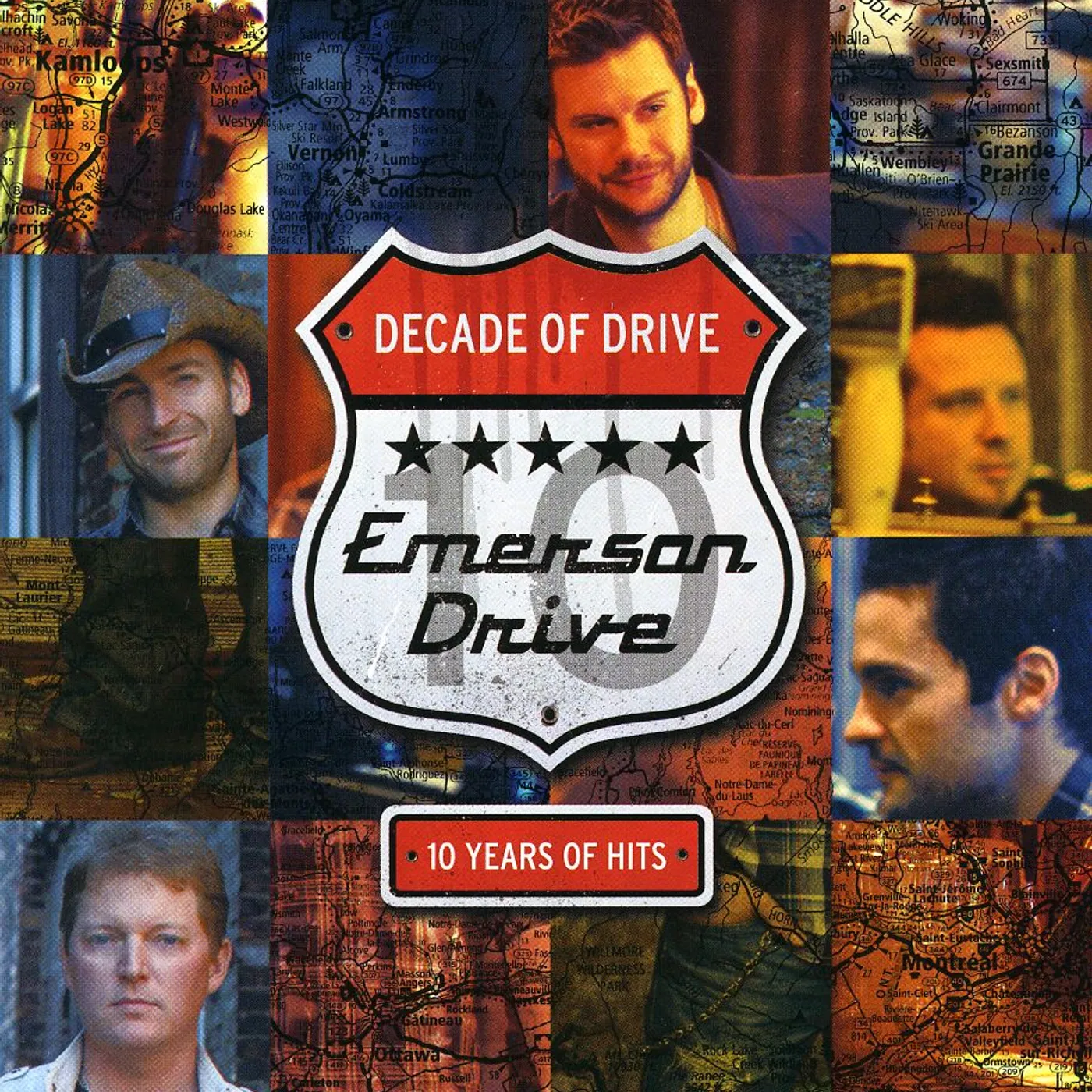 Emerson Drive DECADE OF DRIVE: HITS CD