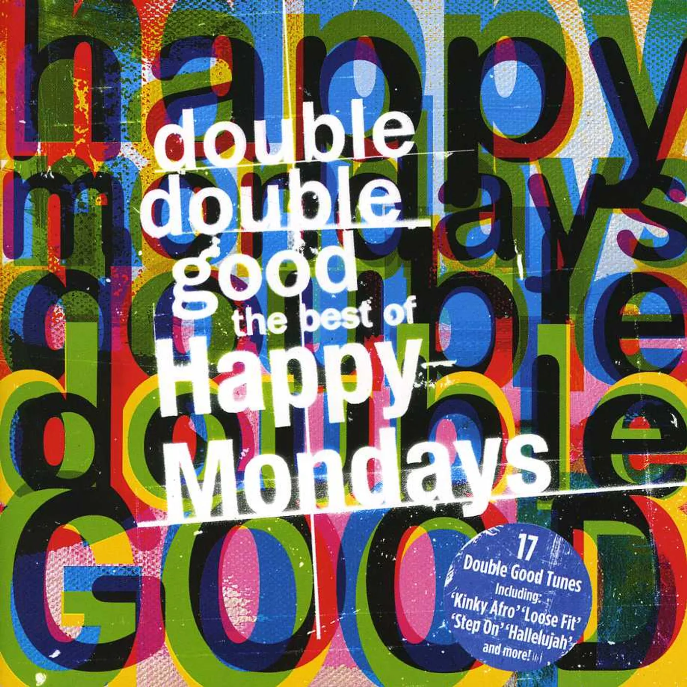 Happy Mondays DOUBLE DOUBLE GOOD: BEST OF CD