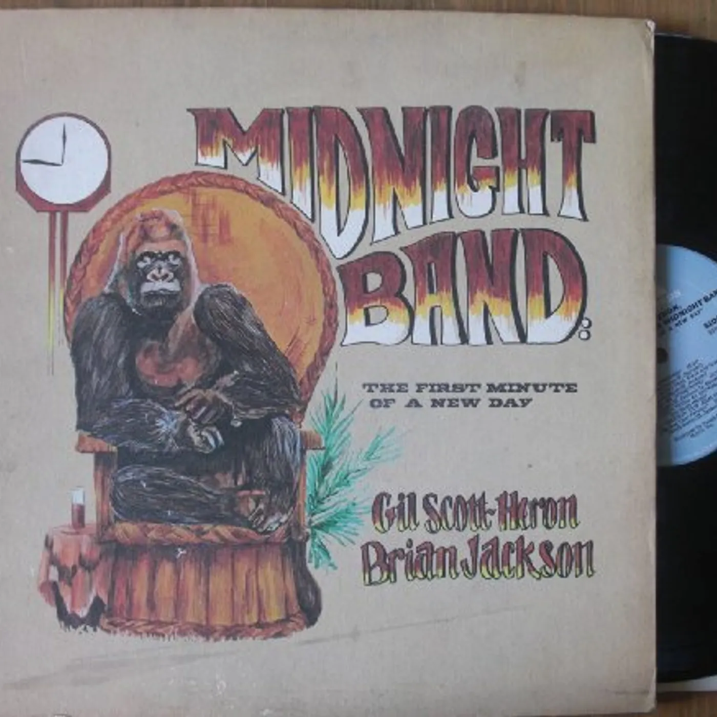 Gil Scott-Heron FIRST MINUTE OF A NEW DAY Vinyl Record