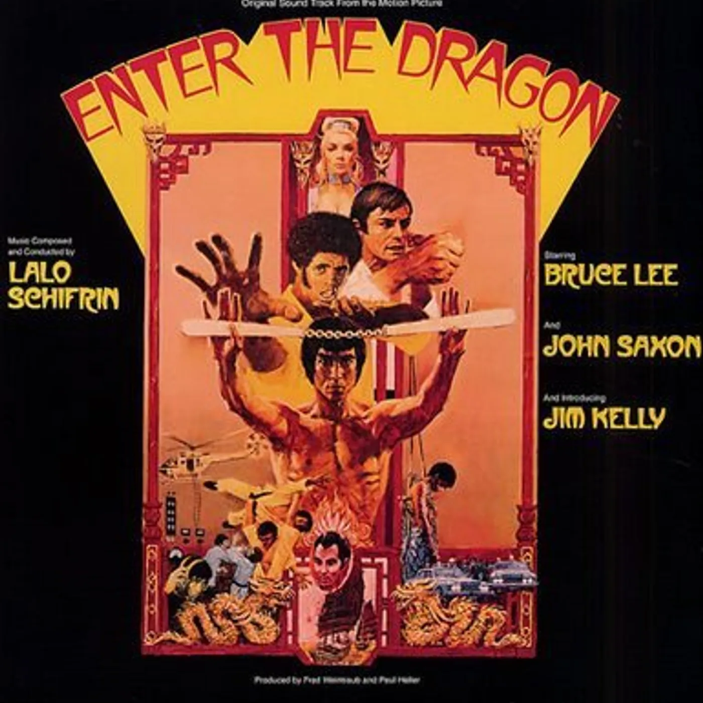 Lalo Schifrin ENTER THE DRAGON / O.S.T. Vinyl Record