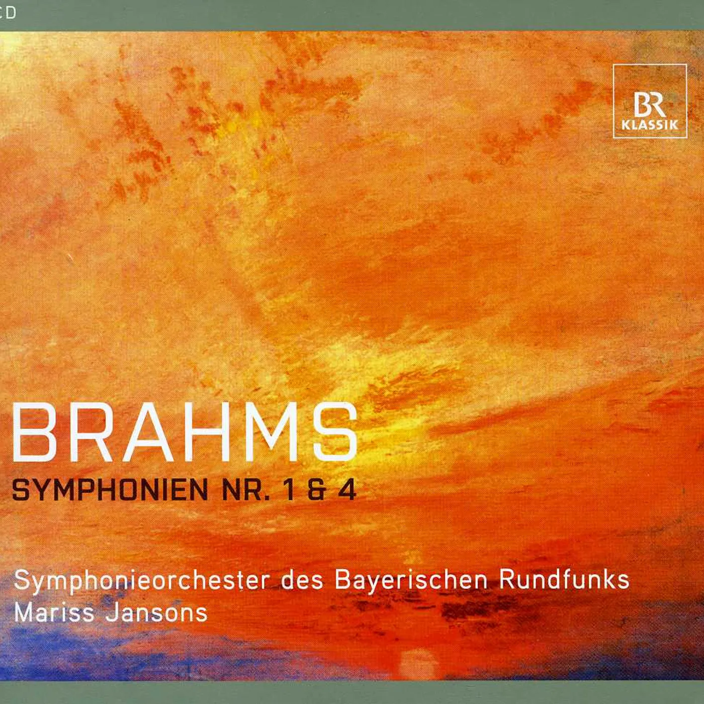 Johannes Brahms SYMPHONIES NOS. 1 & 4 CD