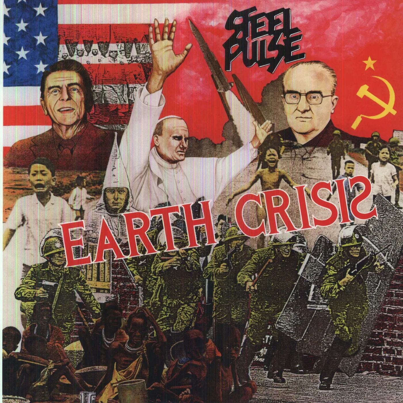 Steel Pulse EARTH CRISIS Vinyl Record