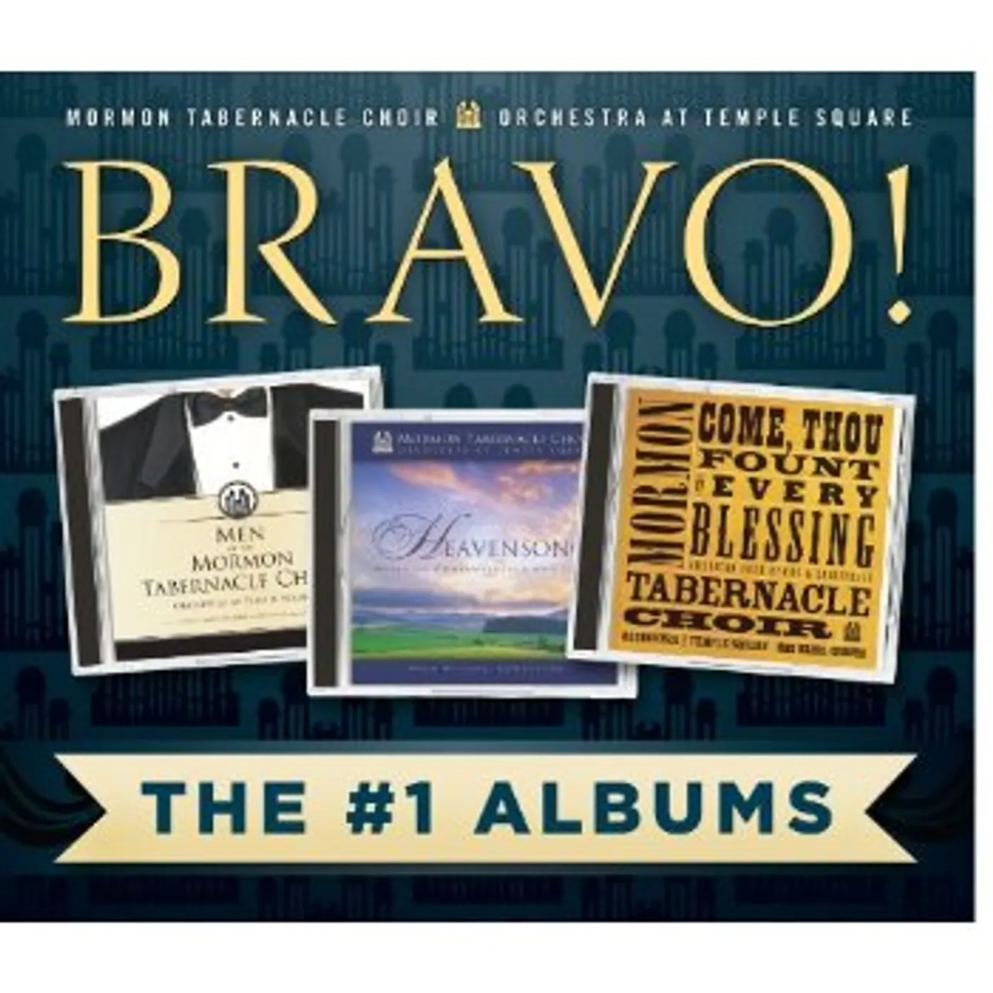 Mormon Tabernacle Choir BRAVO: THE #1 ALBUMS CD