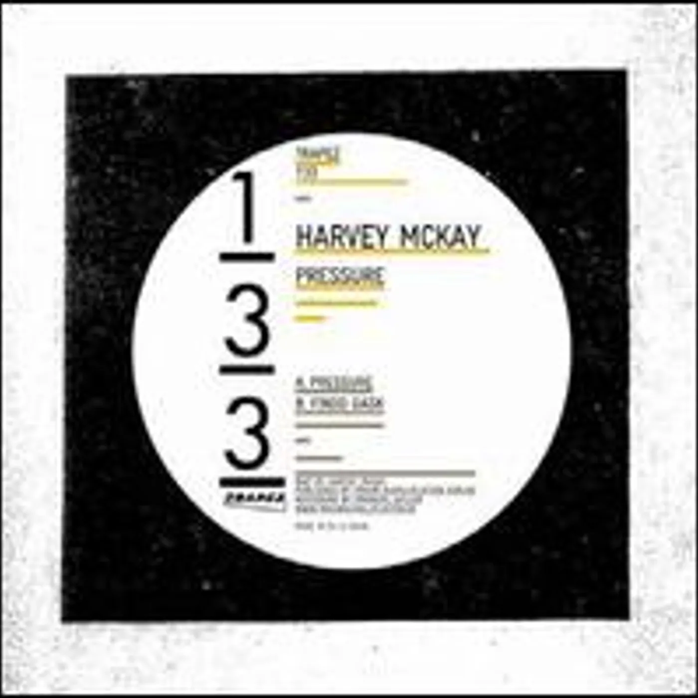 Harvey McKay Pressure Vinyl Record