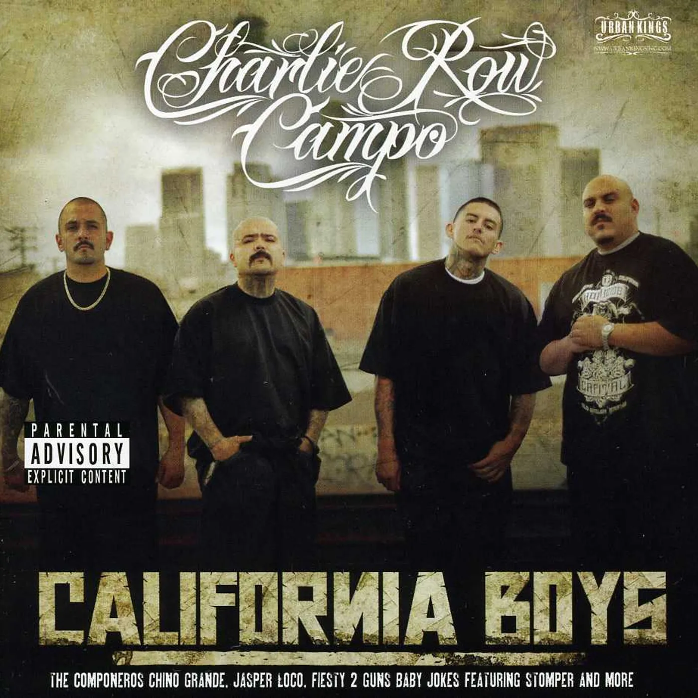 Charlie Row Campo CALIFORNIA BOYS CD