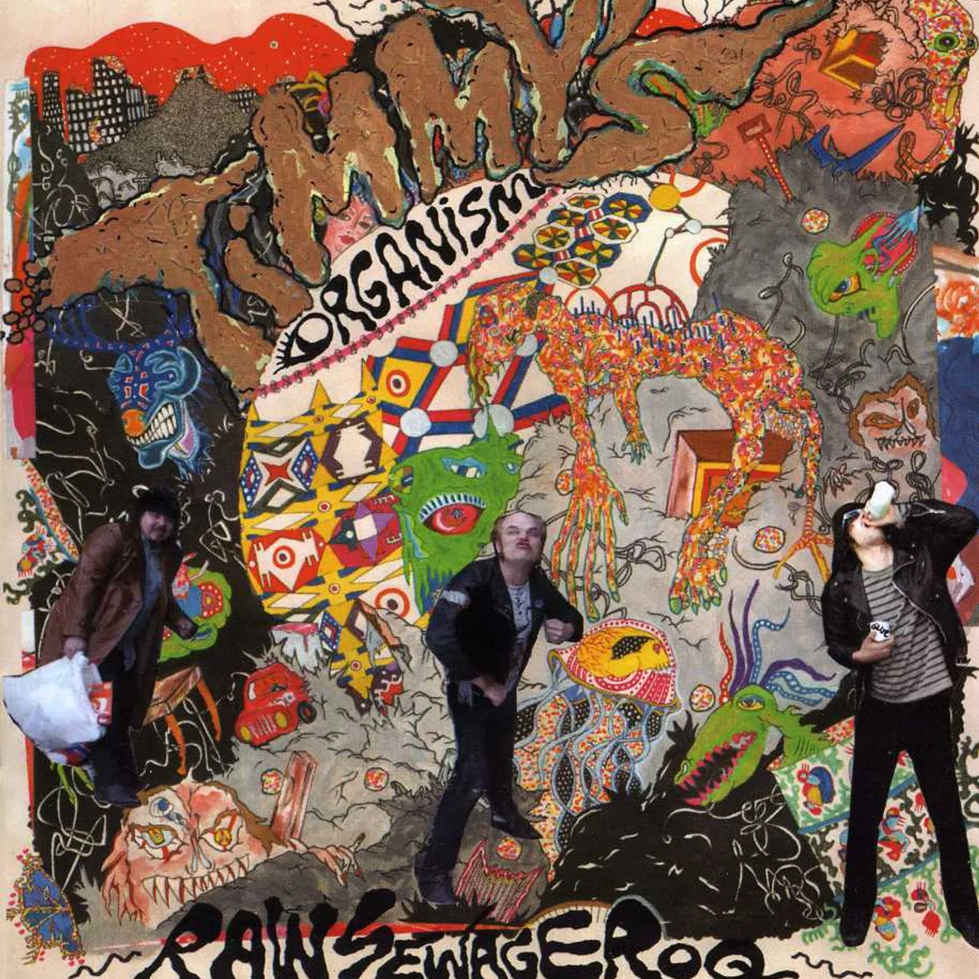 Timmy's Organism RAW SEWAGE ROQ CD